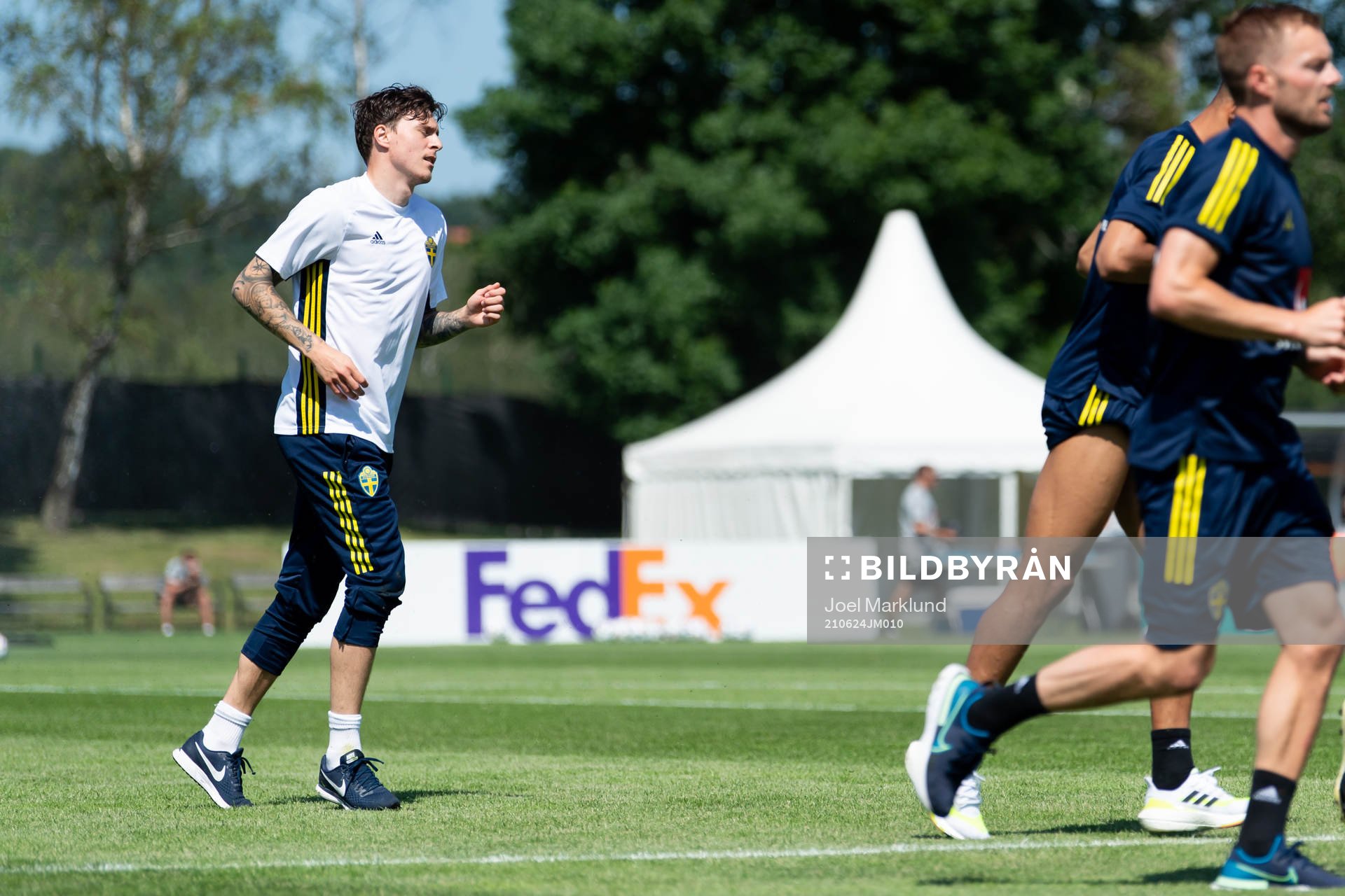 Victor Nilsson Lindelöf of the Swedish national football