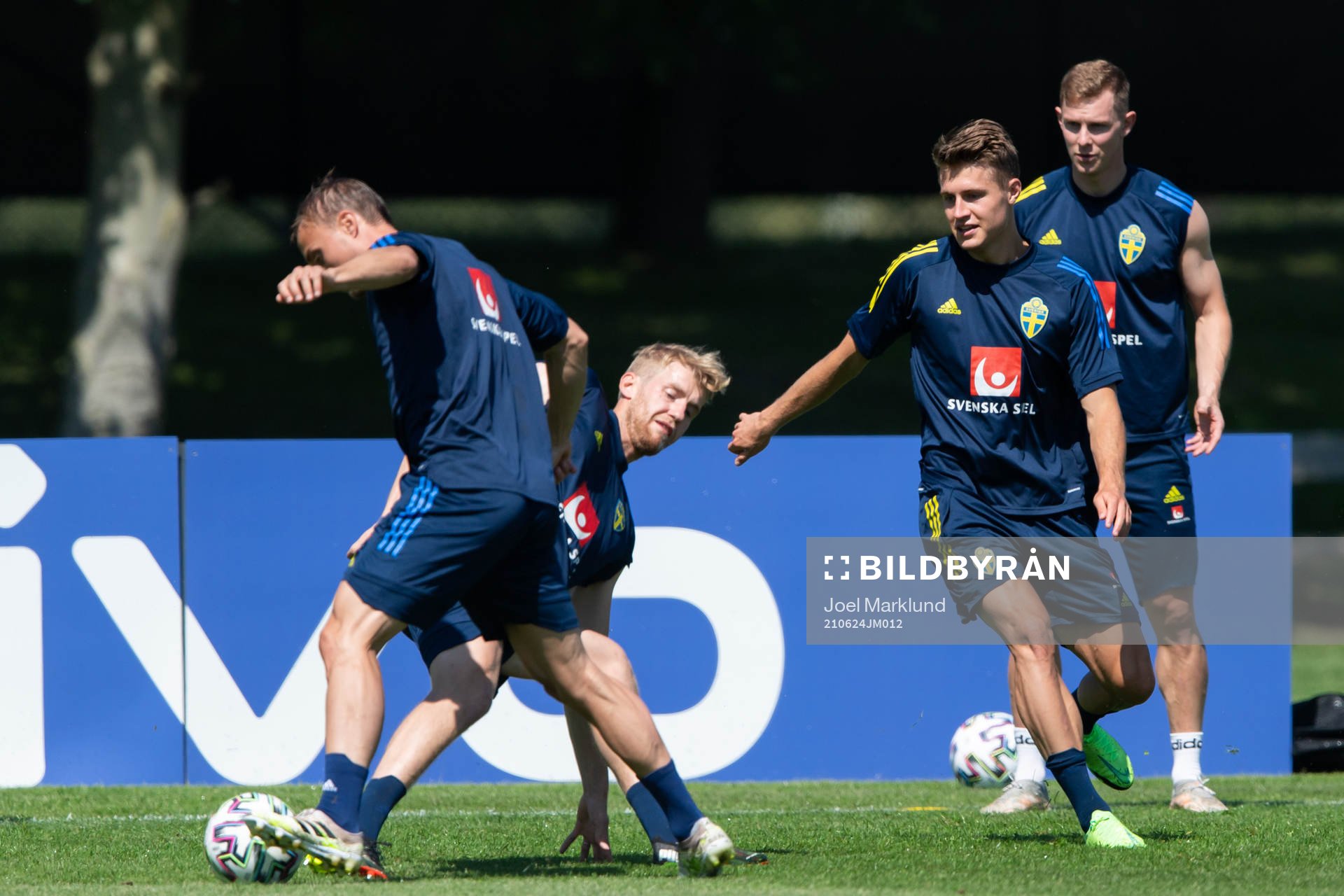 Pierre Bengtsson, Filip Helander, Mattias Svanberg and Emil