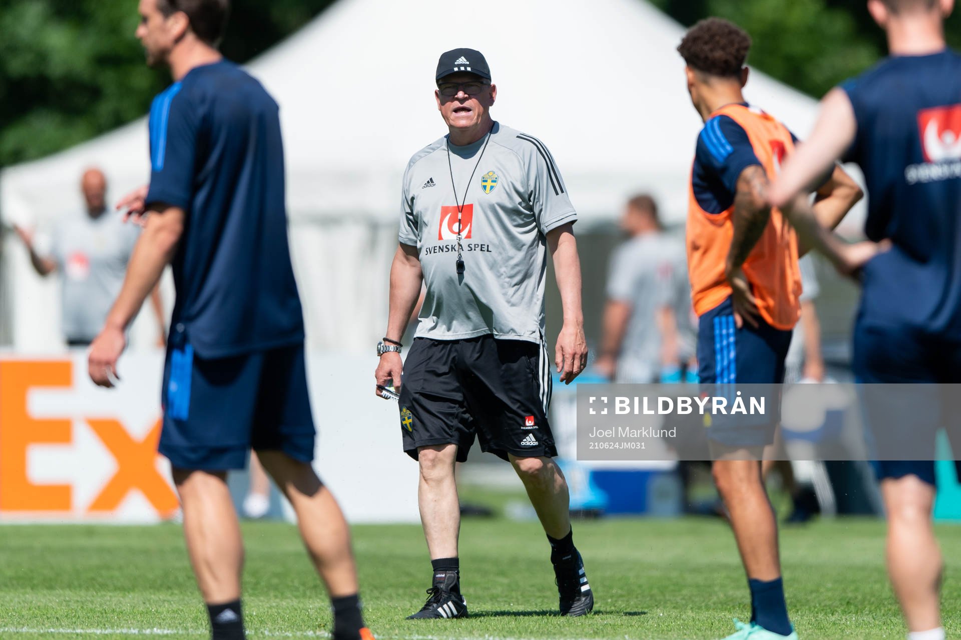 Head coach Janne Andersson of the Swedish national football