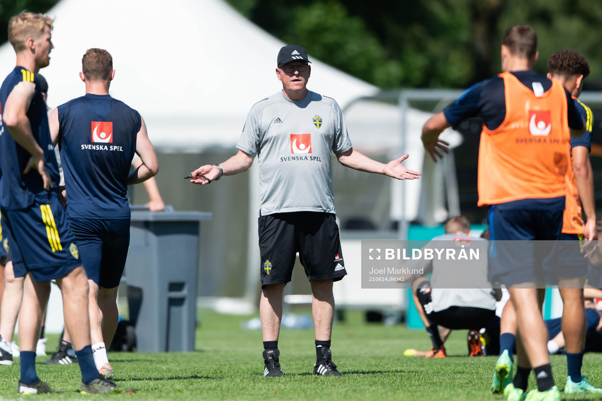 Head coach Janne Andersson of the Swedish national football