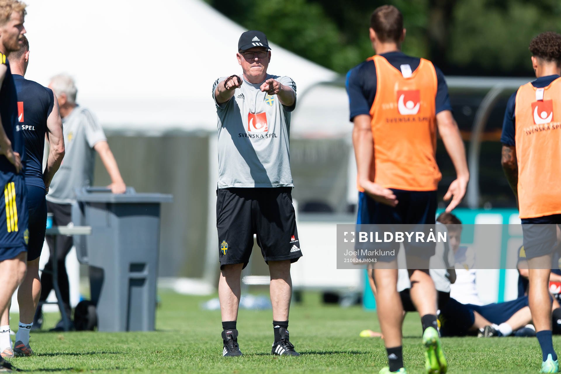 Head coach Janne Andersson of the Swedish national football