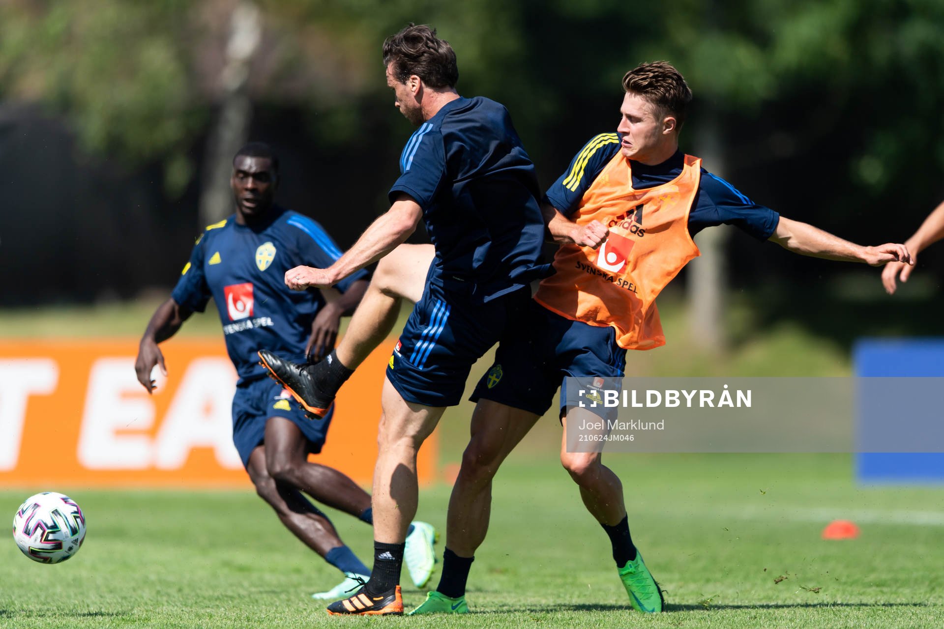 Gustav Svensson and Mattias Svanberg of the Swedish