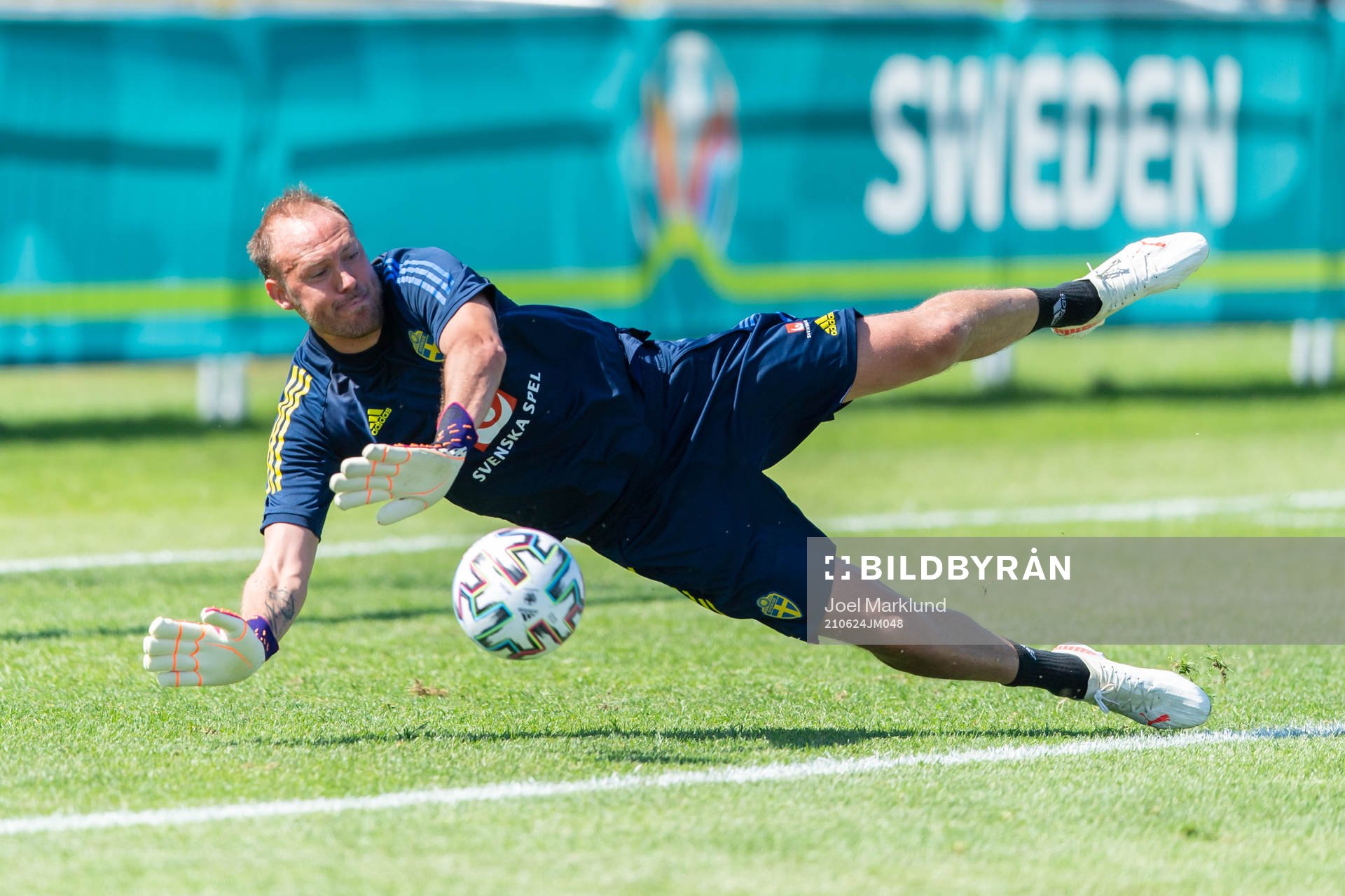 Andreas Granqvist of the Swedish national football team at