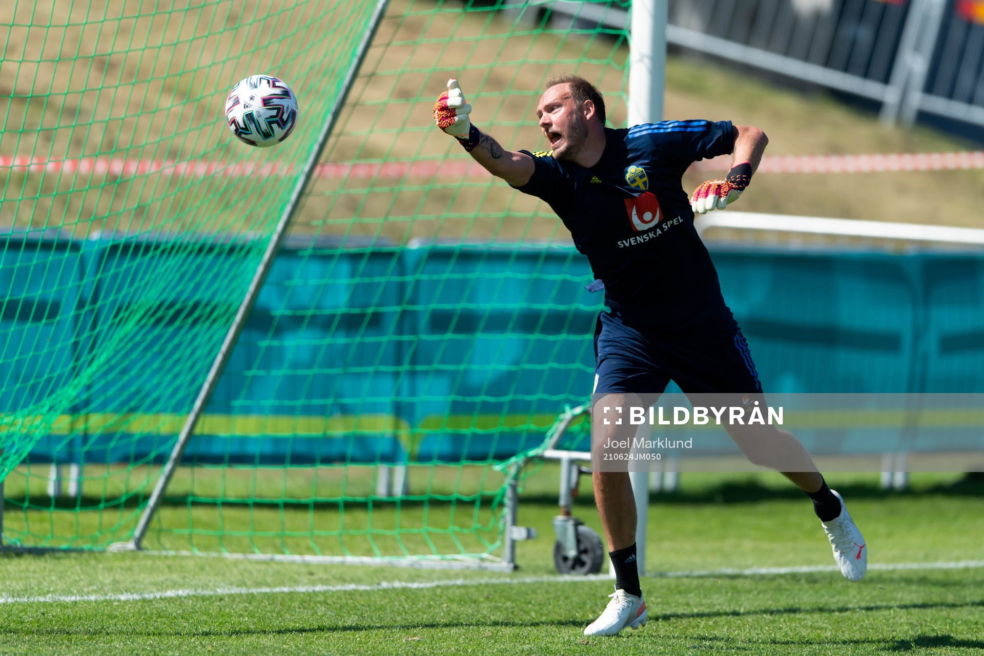 Andreas Granqvist of the Swedish national football team at