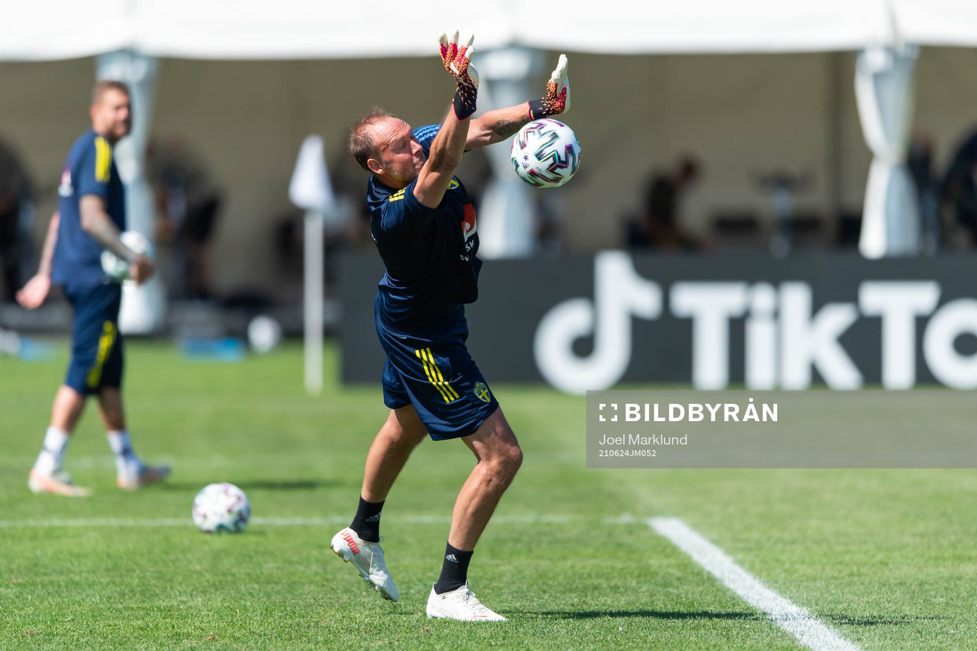 Andreas Granqvist of the Swedish national football team at