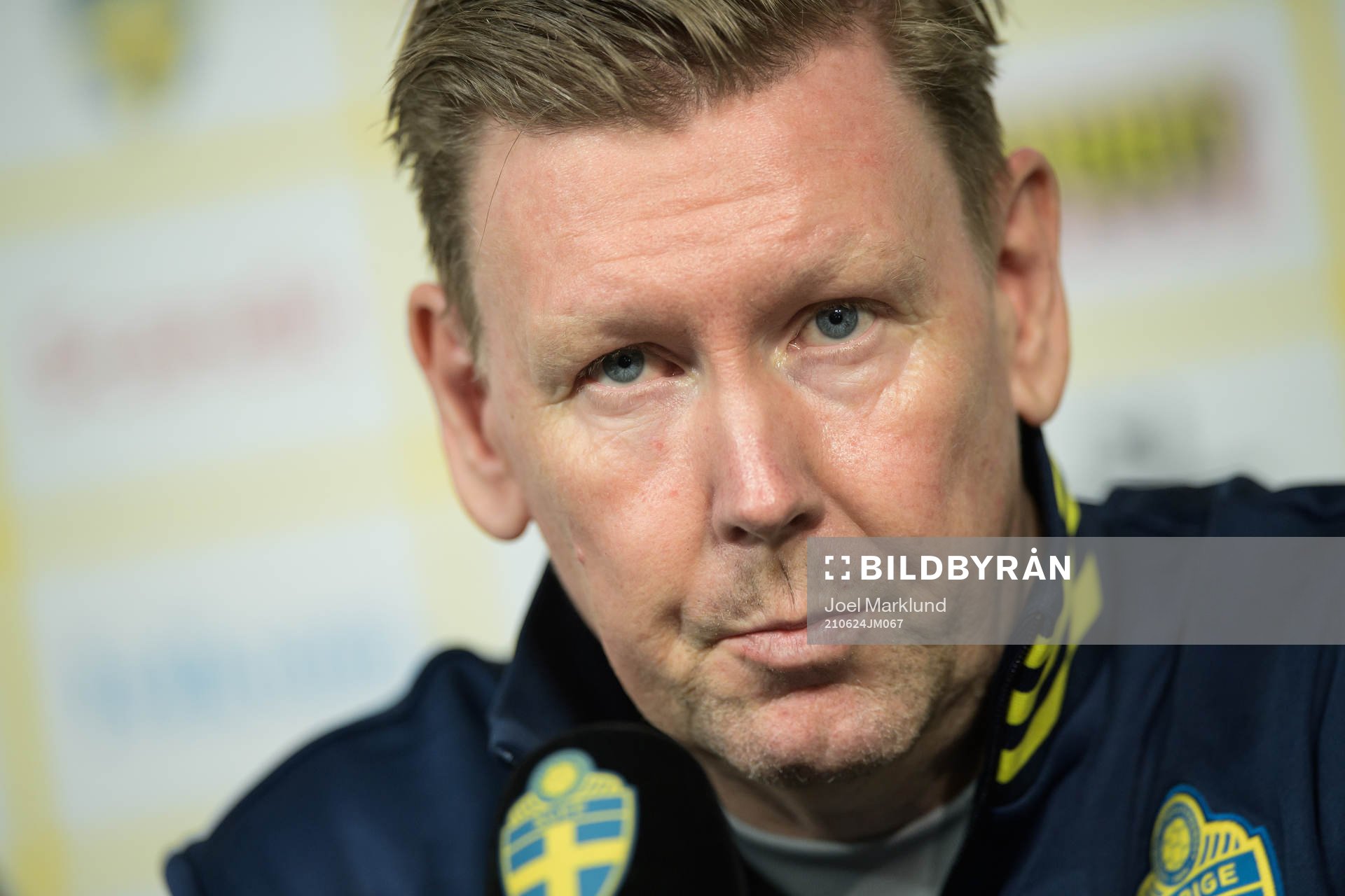 Assistant coach Peter Wettergren of the Swedish national