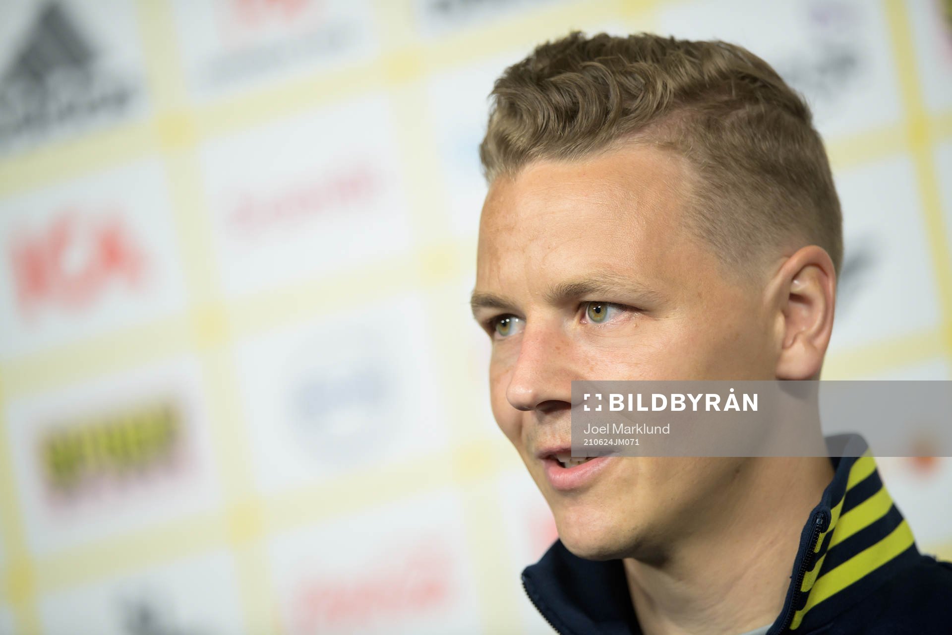 Goalkeeper coach Maths Elfvendal of the Swedish national