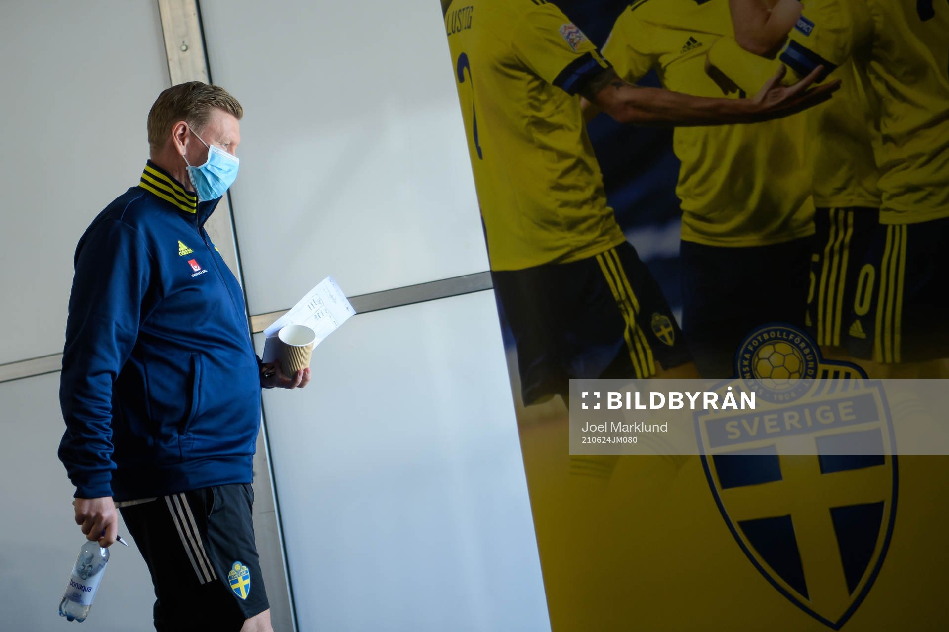 Assistant coach Peter Wettergren of the Swedish national