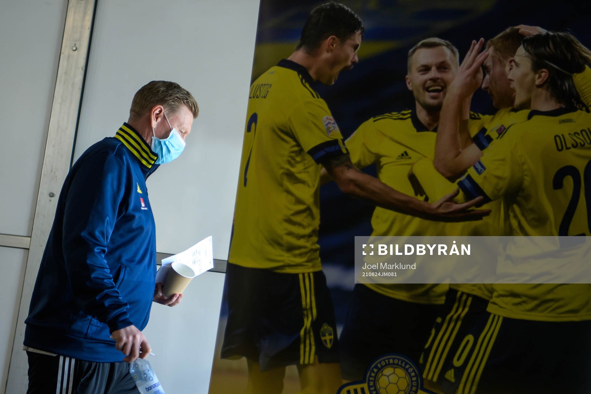 Assistant coach Peter Wettergren of the Swedish national