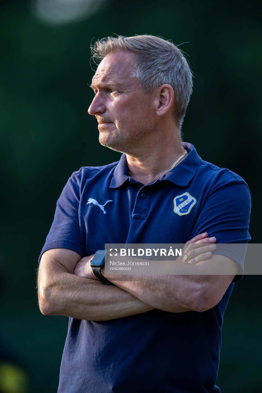 Halmstads huvudtränare Fredrik Andersson