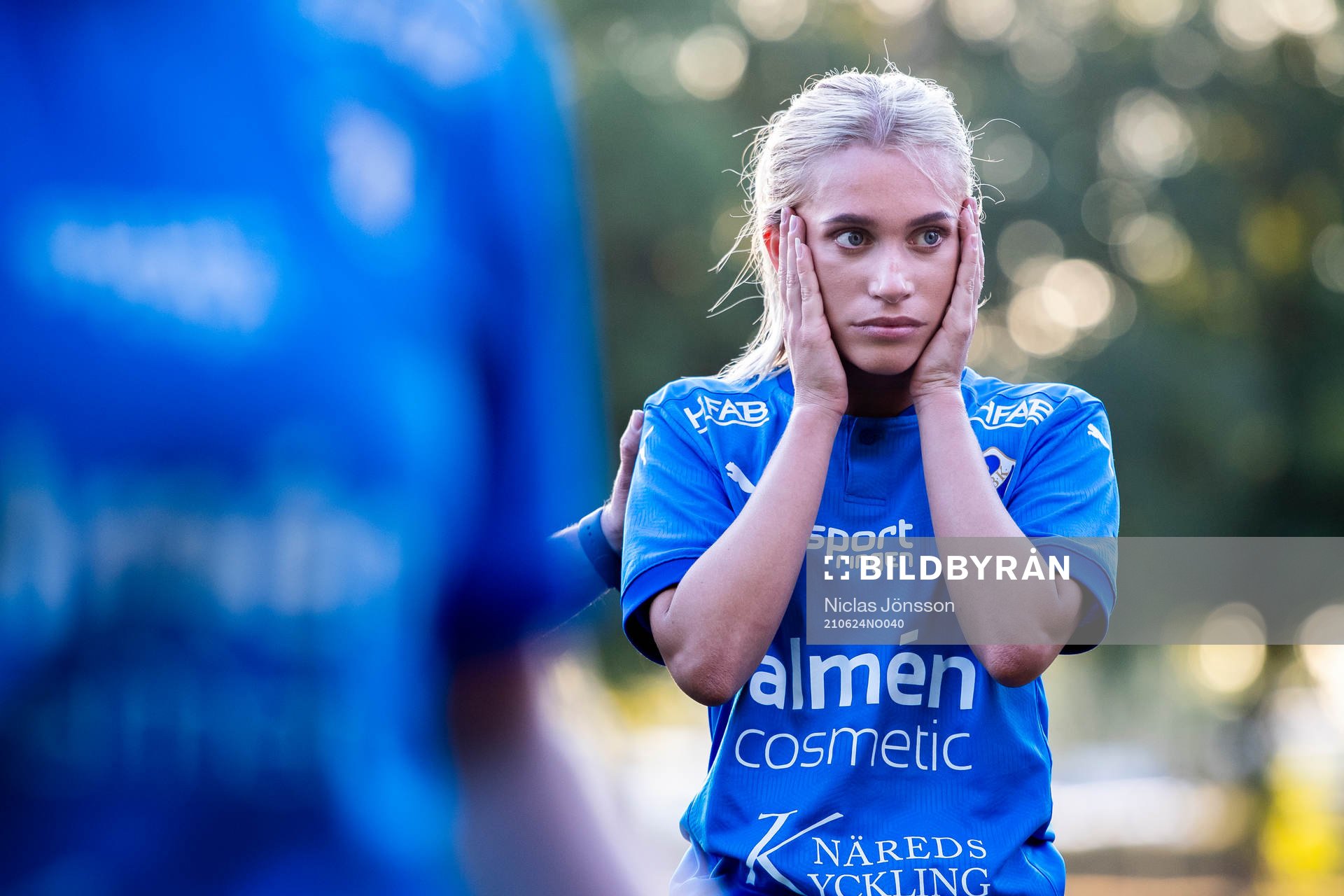 Halmstads Nellie Andersson deppar