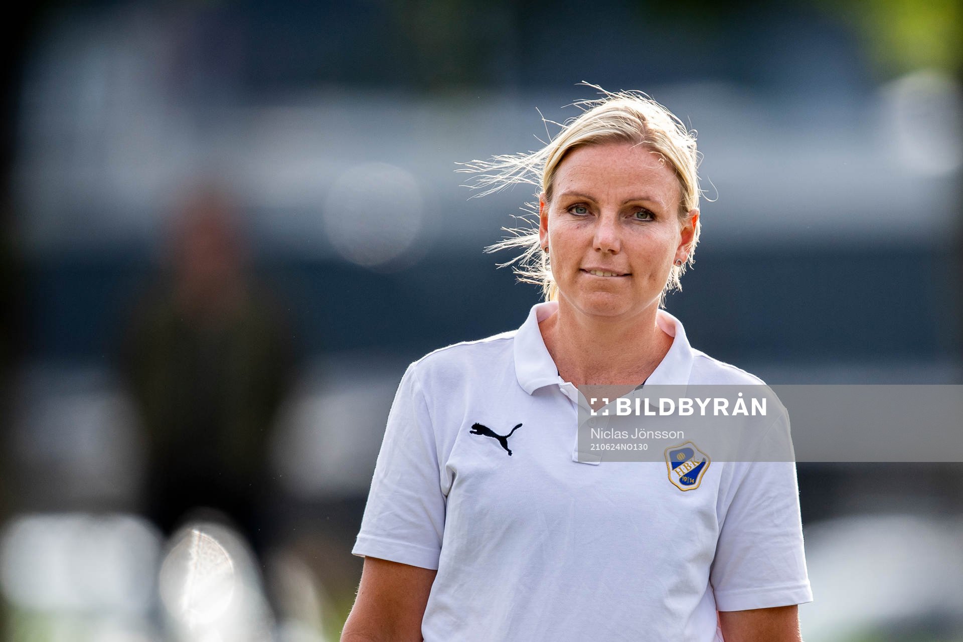 Halmstads assisterande tränare/fystränare Emma