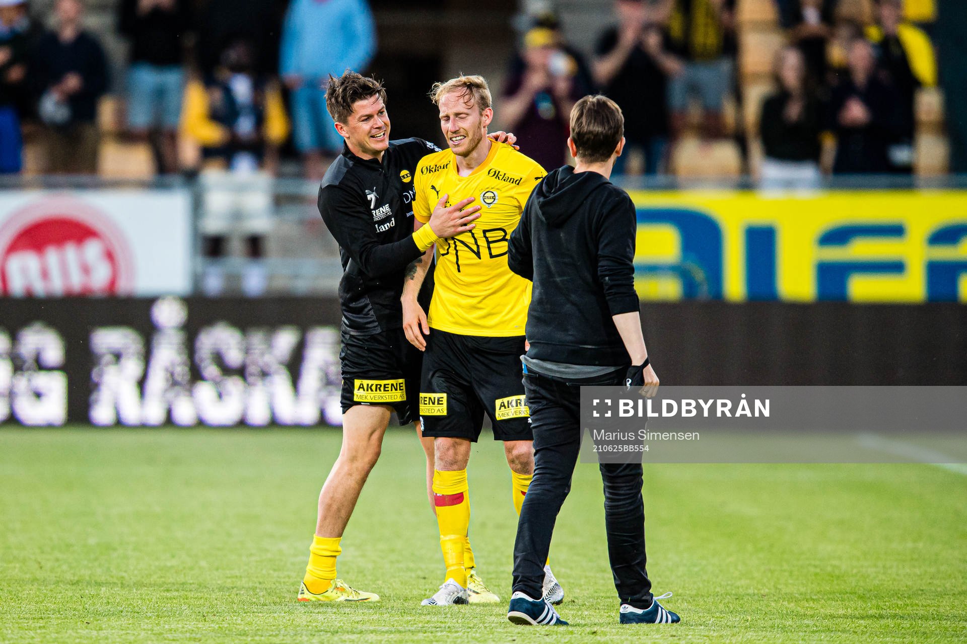 Pål Andre Helland and Gjermund Åsen of Lillestrøm