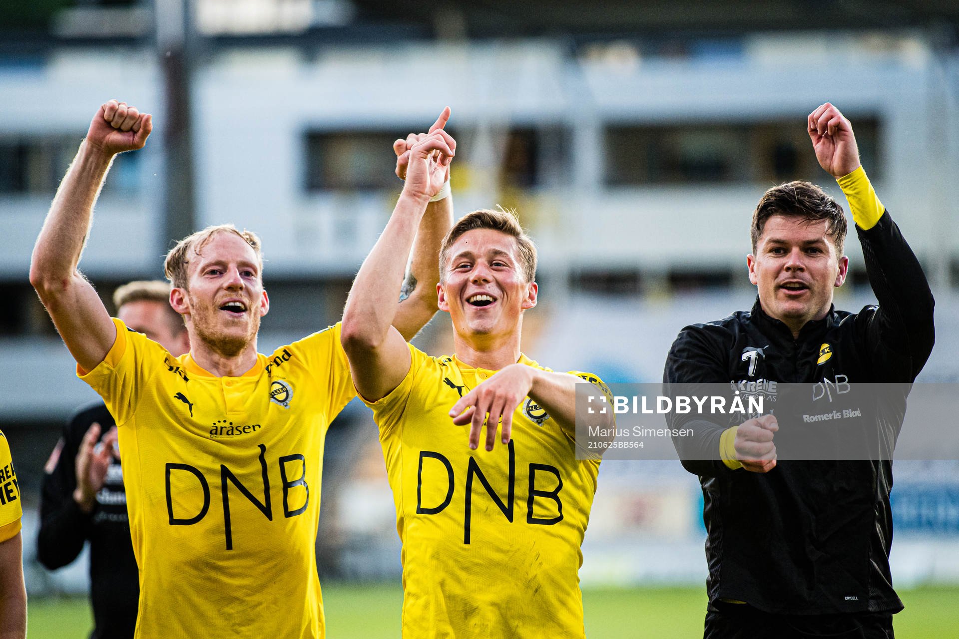 Gjermund Åsen, Fredrik Krogstad and Pål Andre Helland of