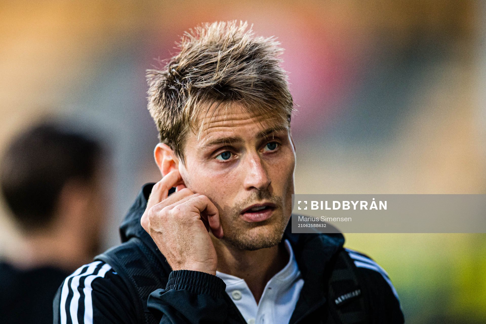 Kristoffer Zachariassen of Rosenborg looks dejected