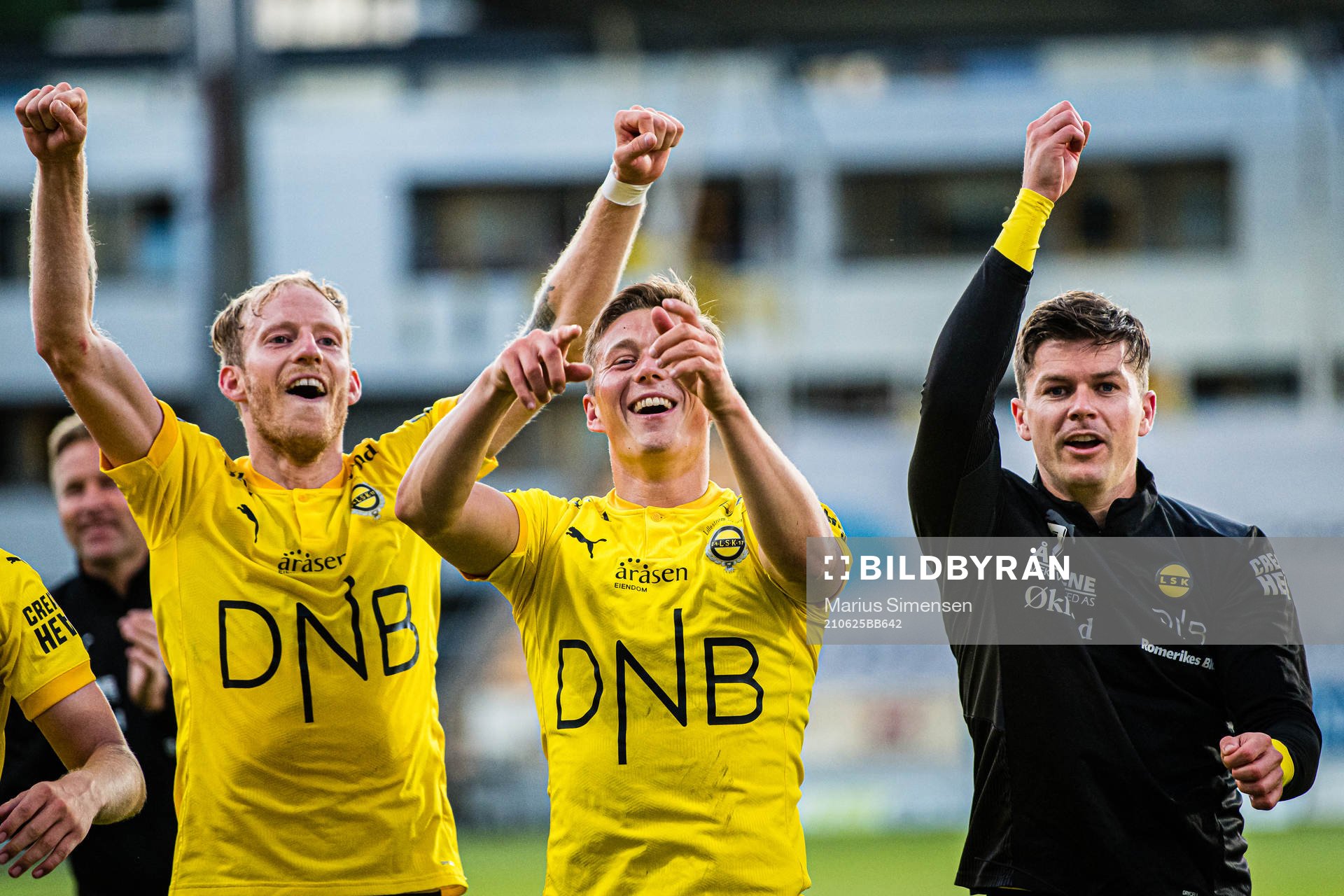 Gjermund Åsen, Fredrik Krogstad and Pål Andre Helland of