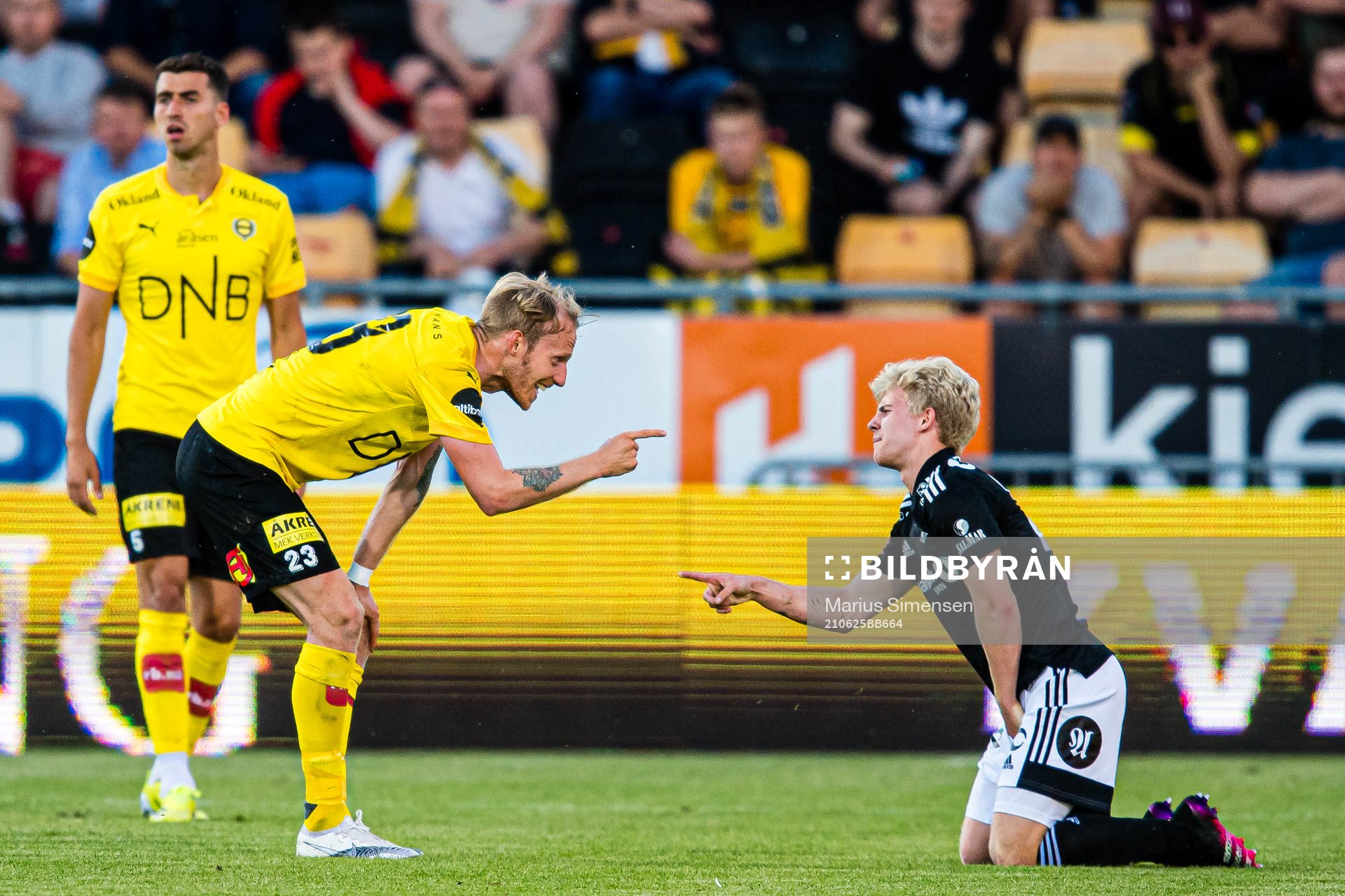 Gjermund Åsen of Lillestrøm and Edvard Sandvik Tagseth of