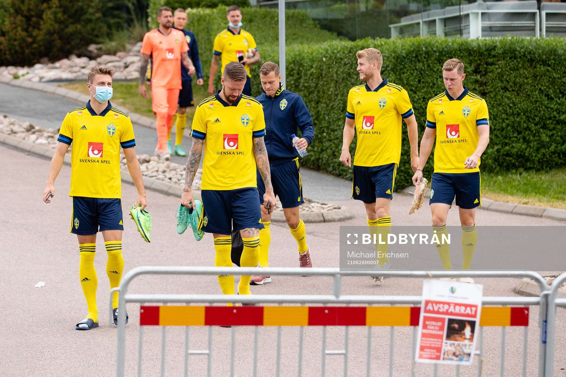 Mattias Svanberg, Pontus Jansson, Viktor Claesson. Filip