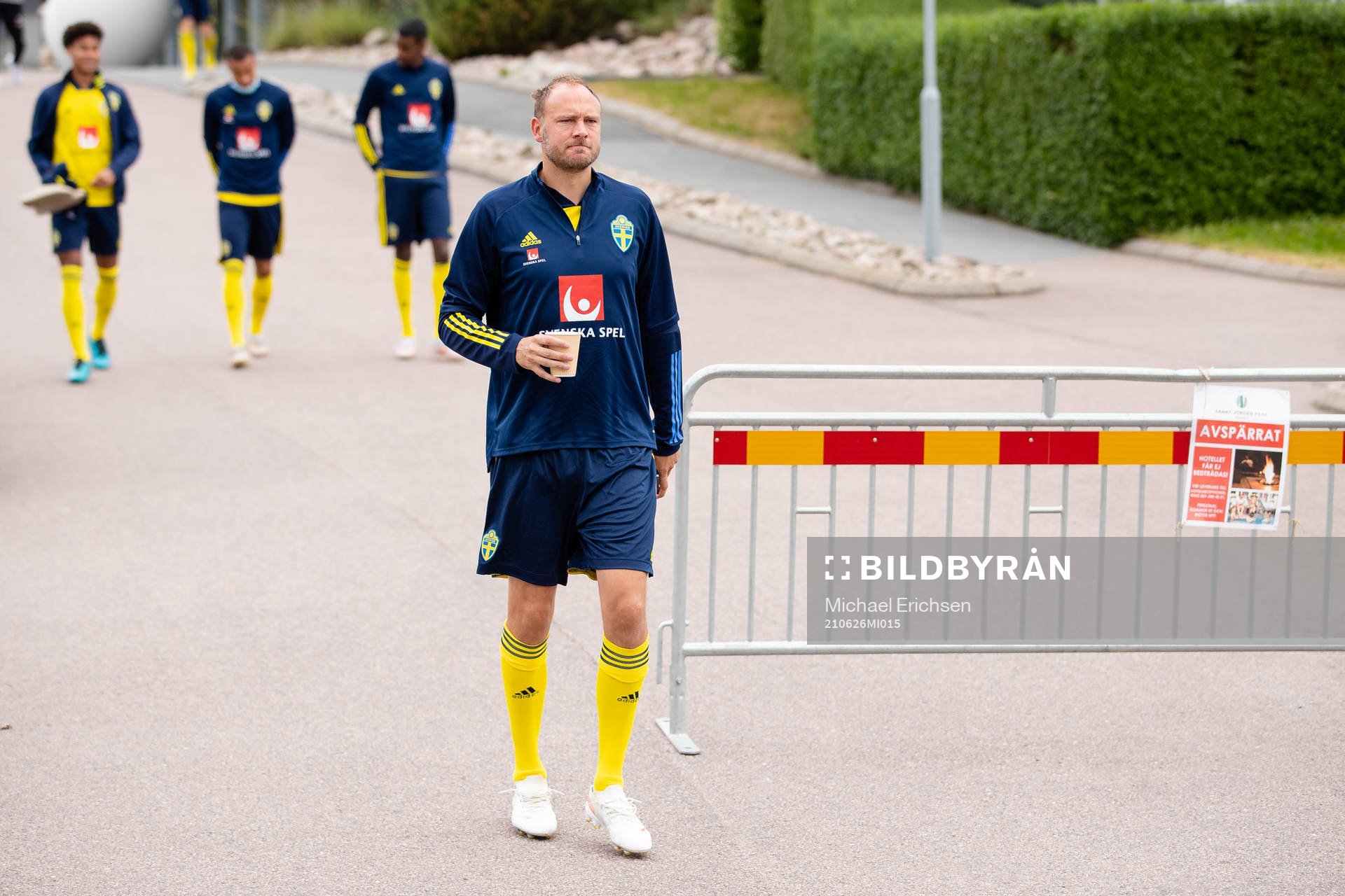 Andreas Granqvist of the Swedish national football team