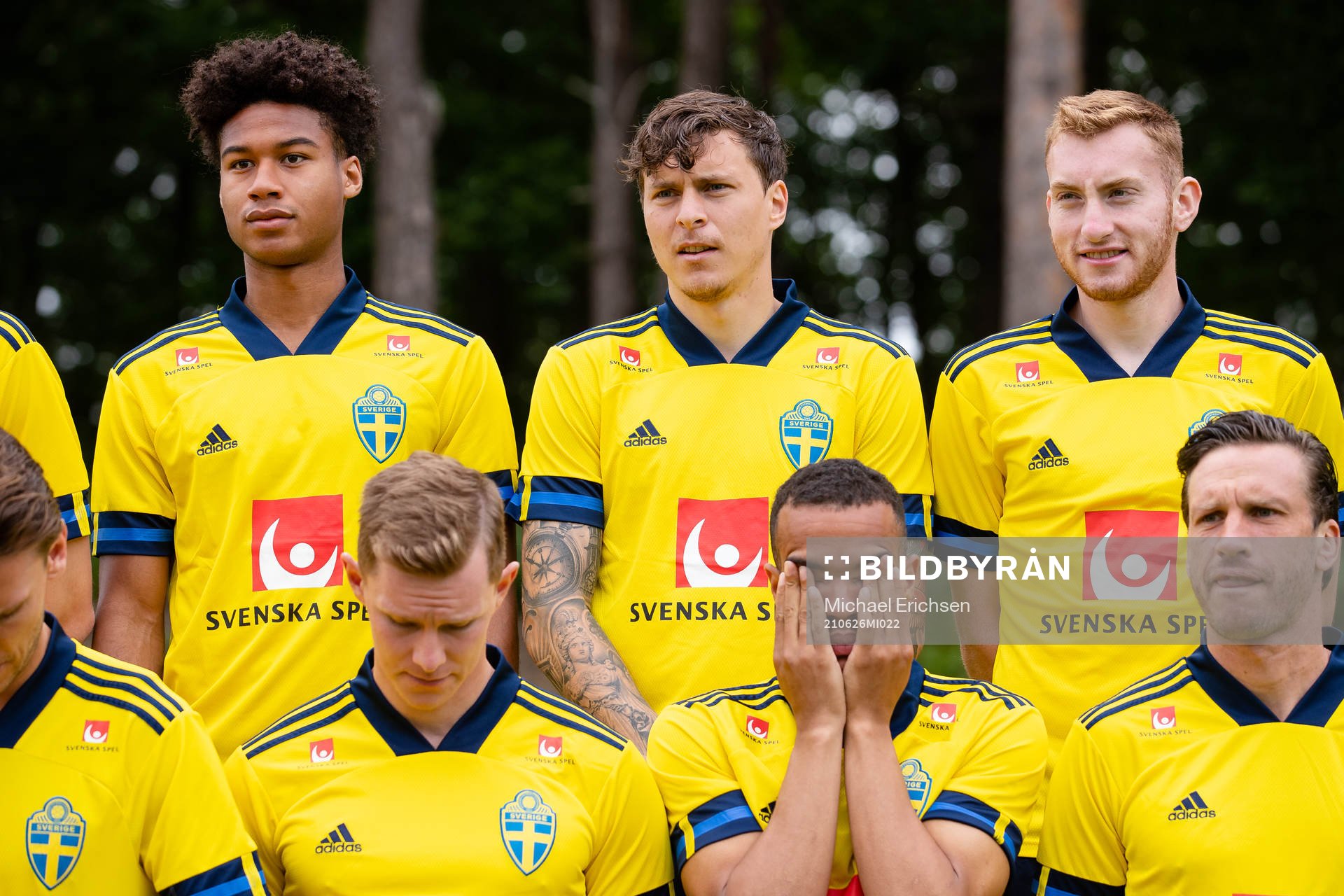 Jens Cajuste, Victor Nilsson Lindelöf and Dejan