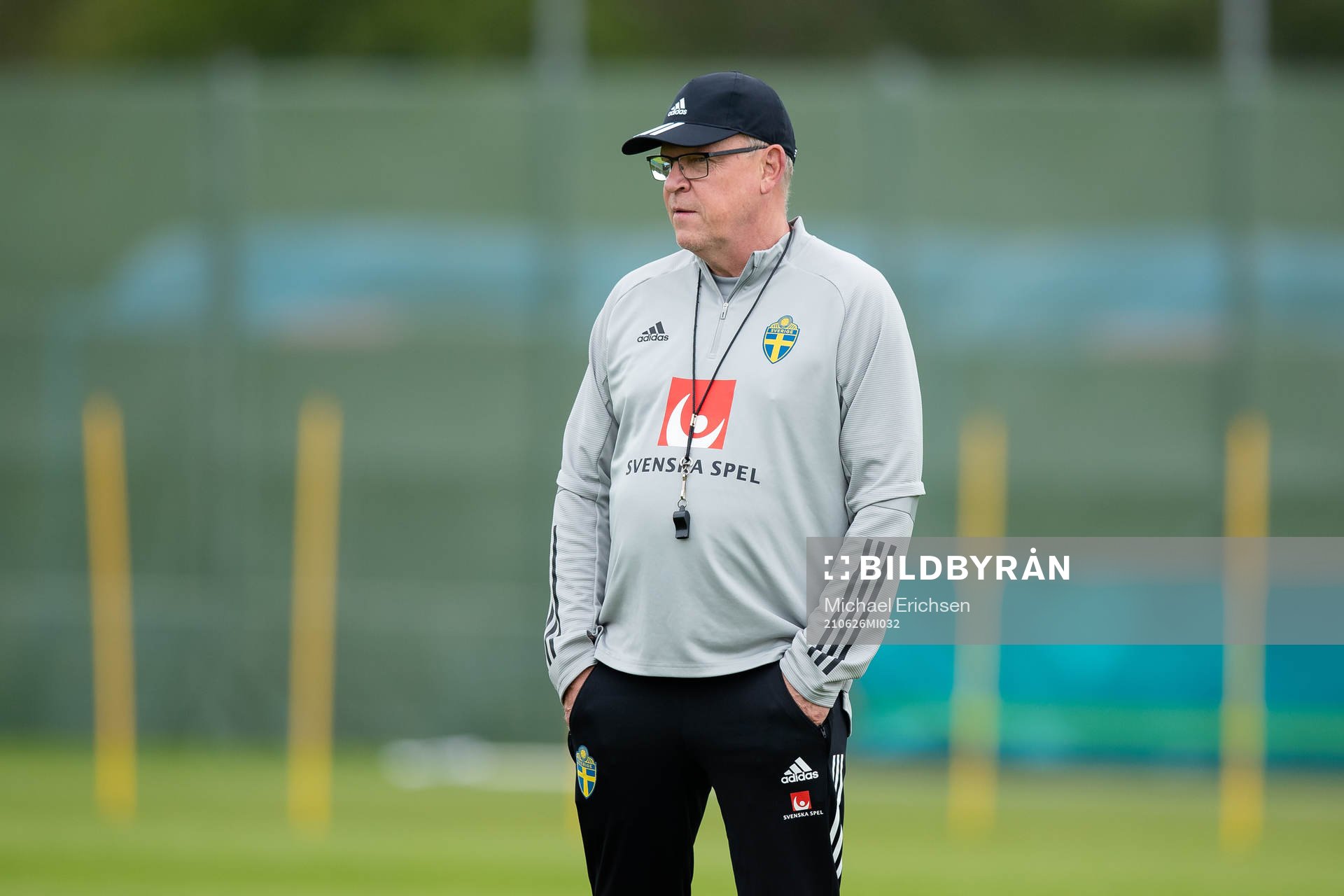 Head coach Janne Andersson of the Swedish national football