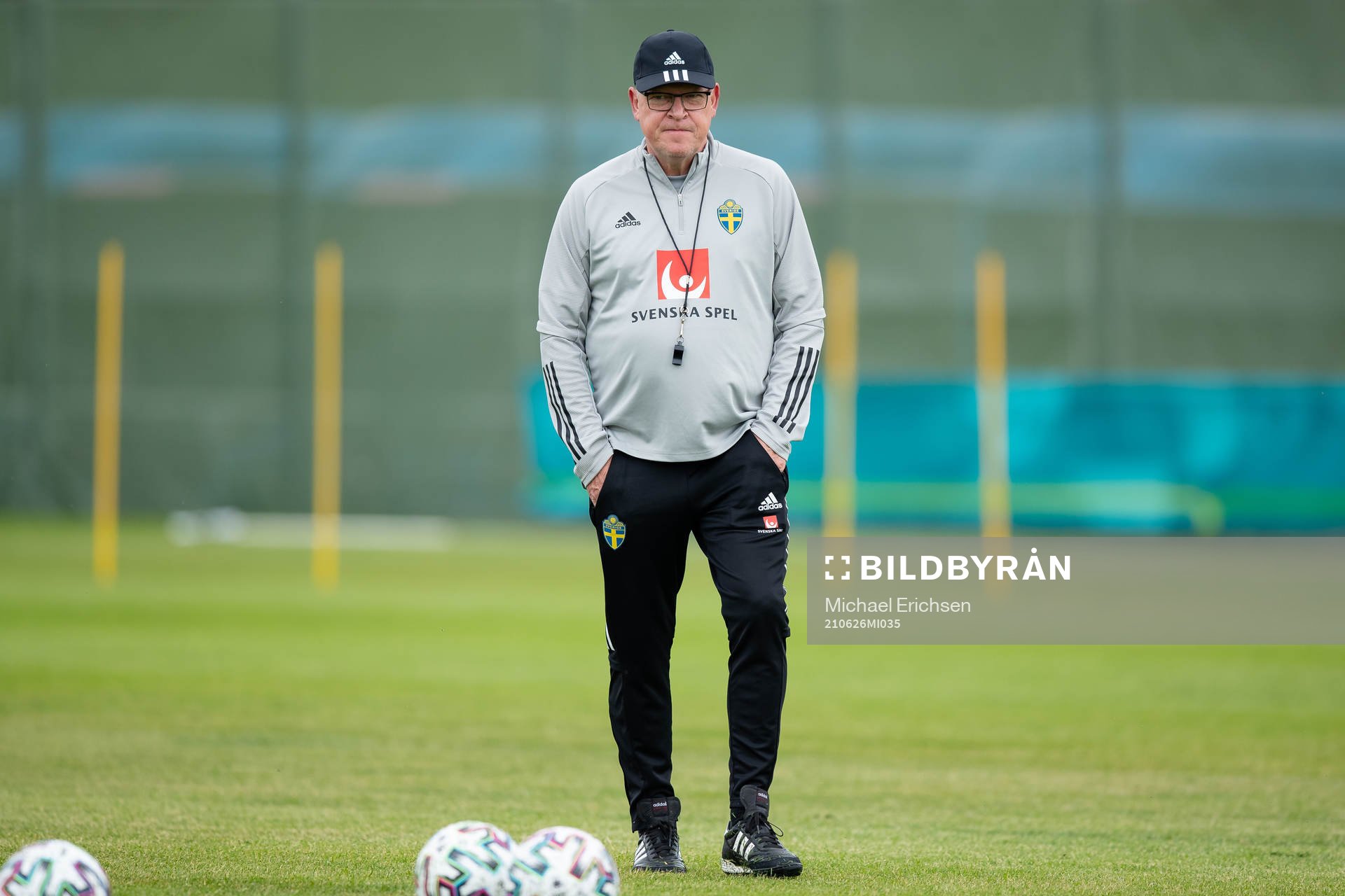 Head coach Janne Andersson of the Swedish national football