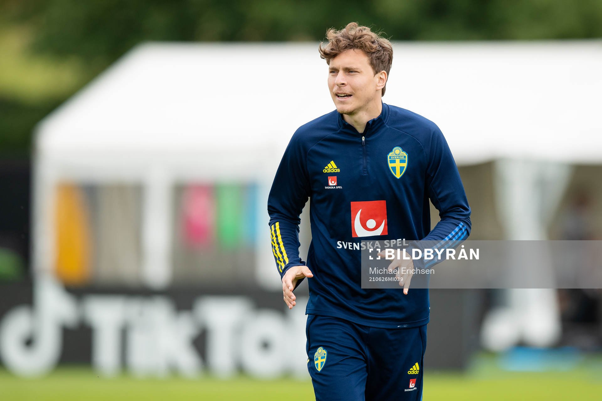 Victor Nilsson Lindelöf of the Swedish national football