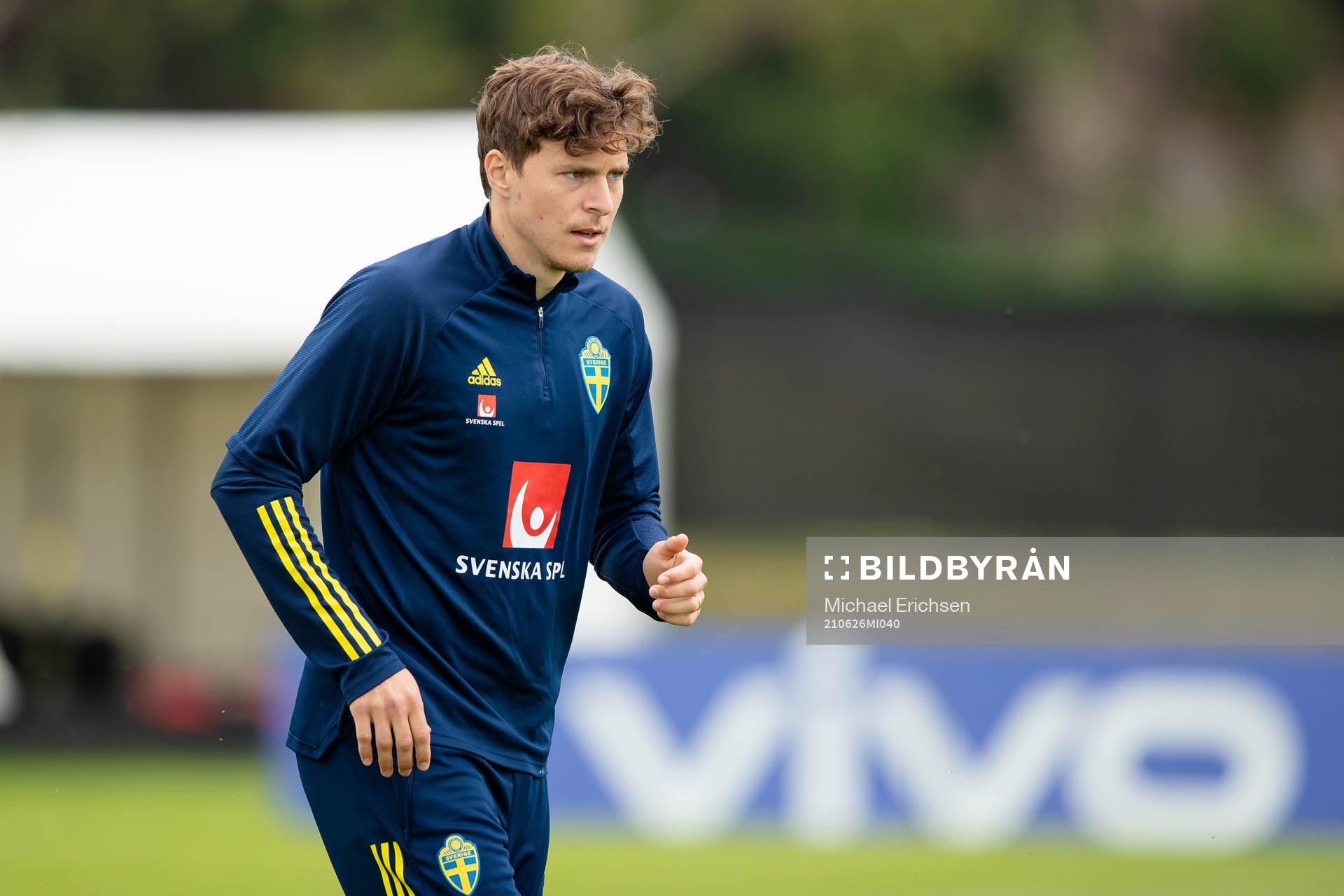 Victor Nilsson Lindelöf of the Swedish national football