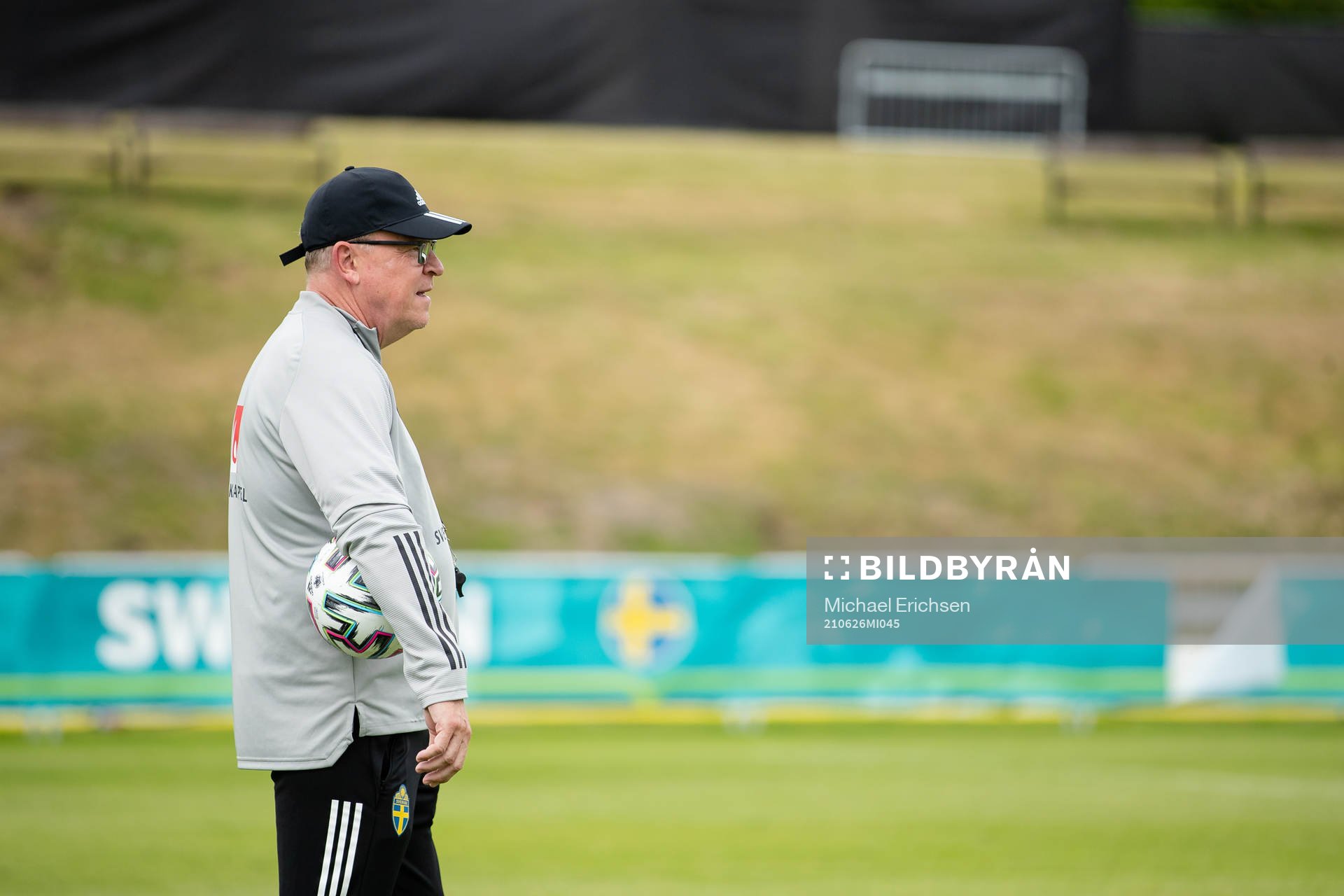 Head coach Janne Andersson of the Swedish national football