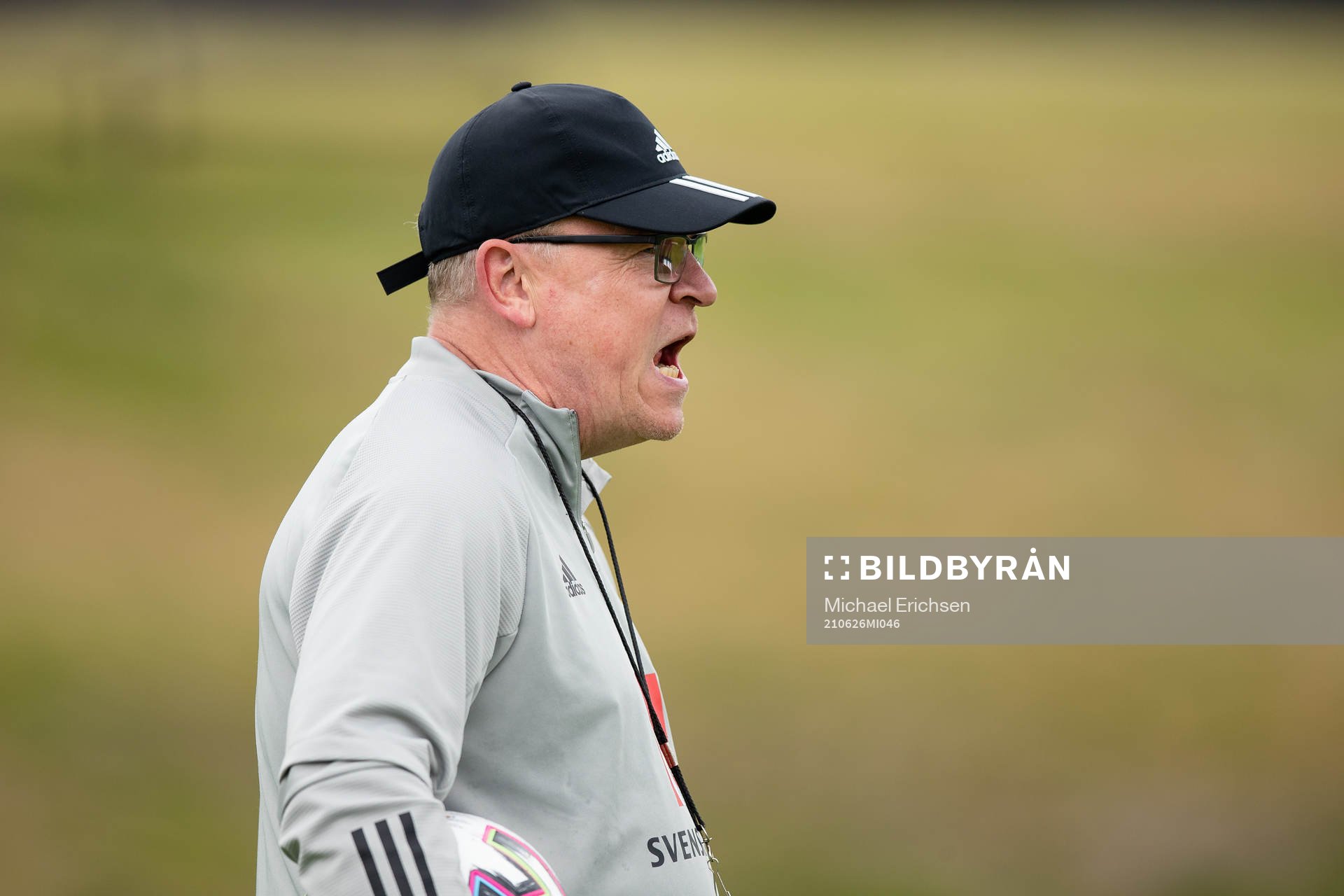 Head coach Janne Andersson of the Swedish national football