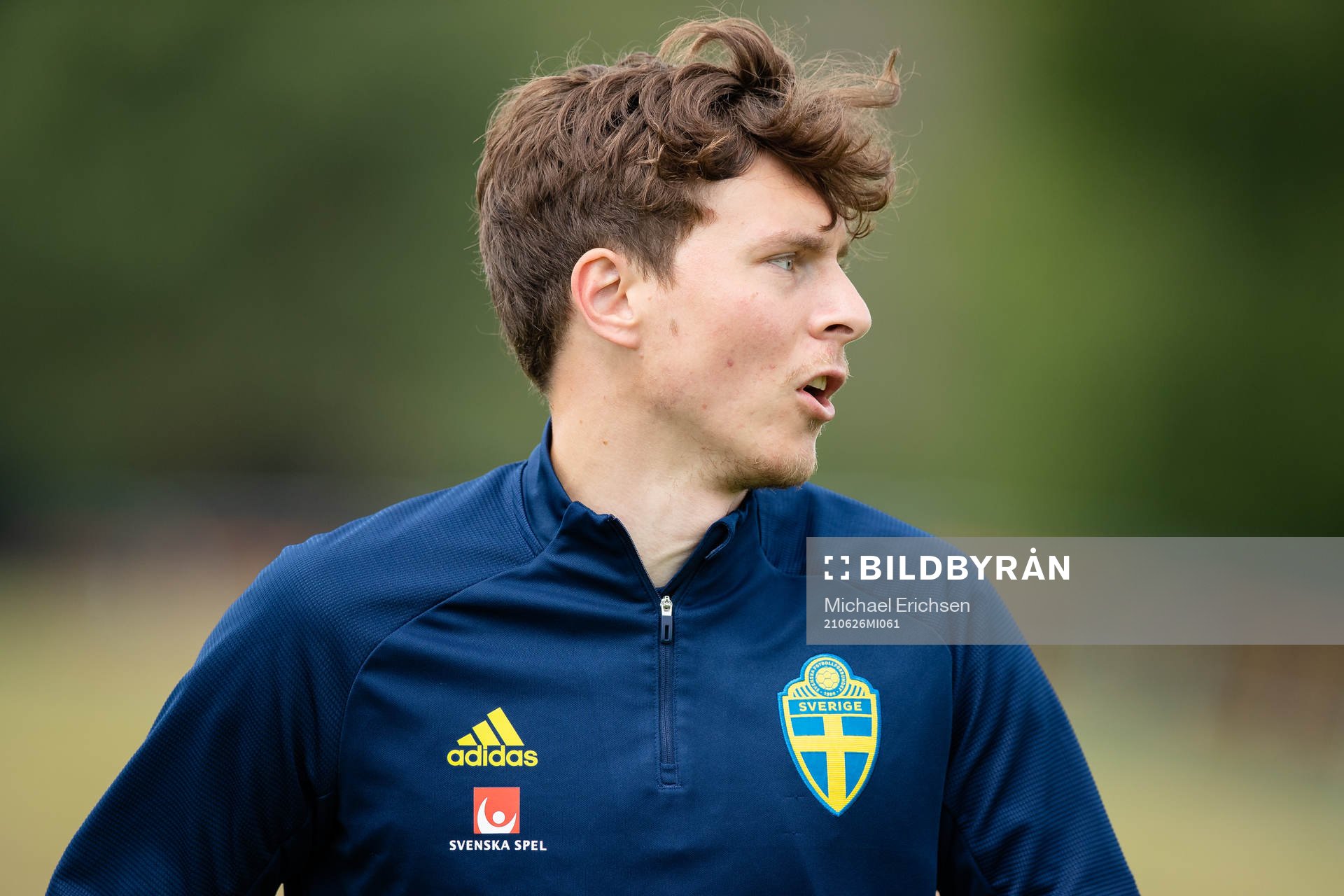 Victor Nilsson Lindelöf of the Swedish national football