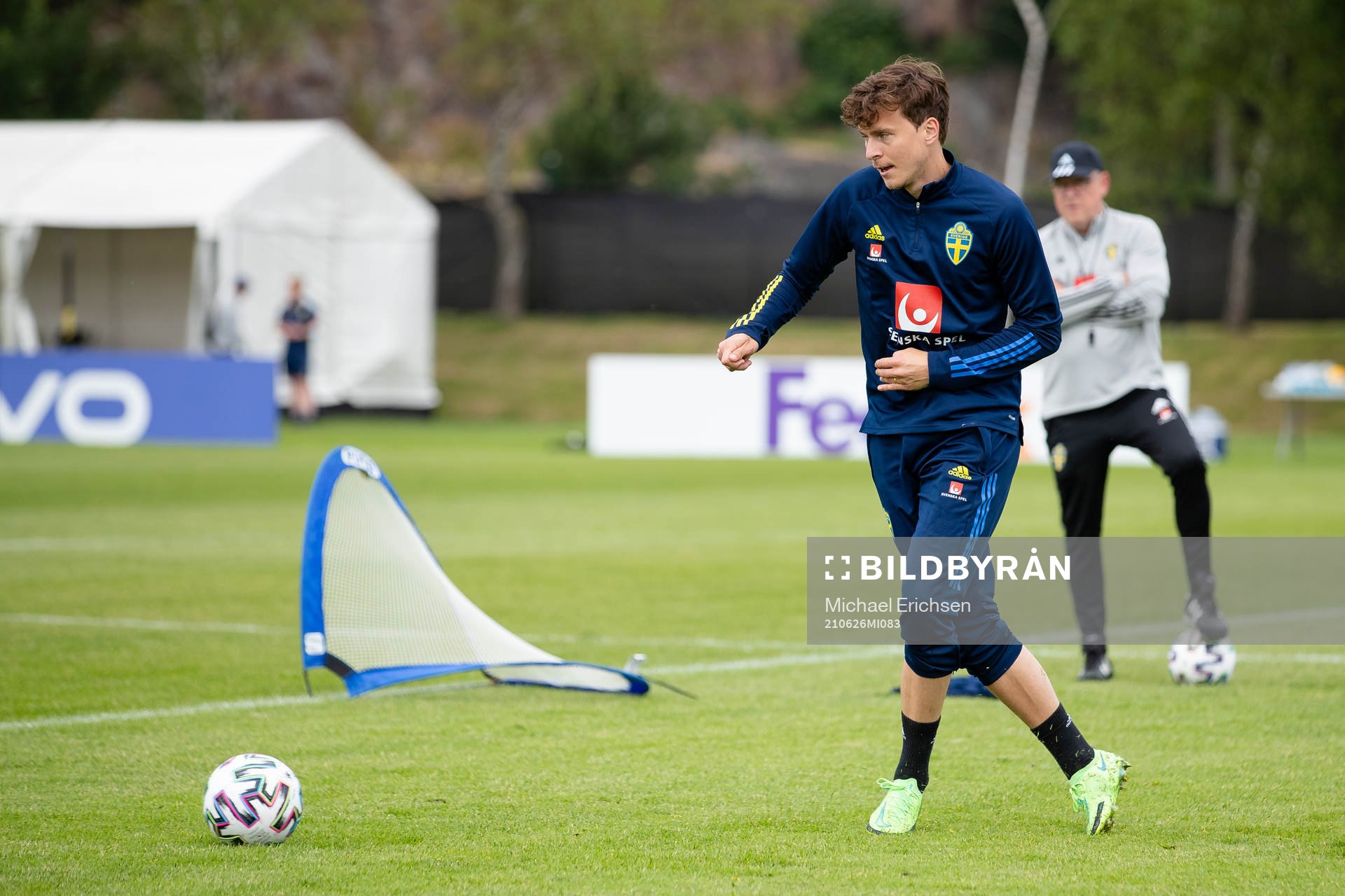Victor Nilsson Lindelöf of the Swedish national football