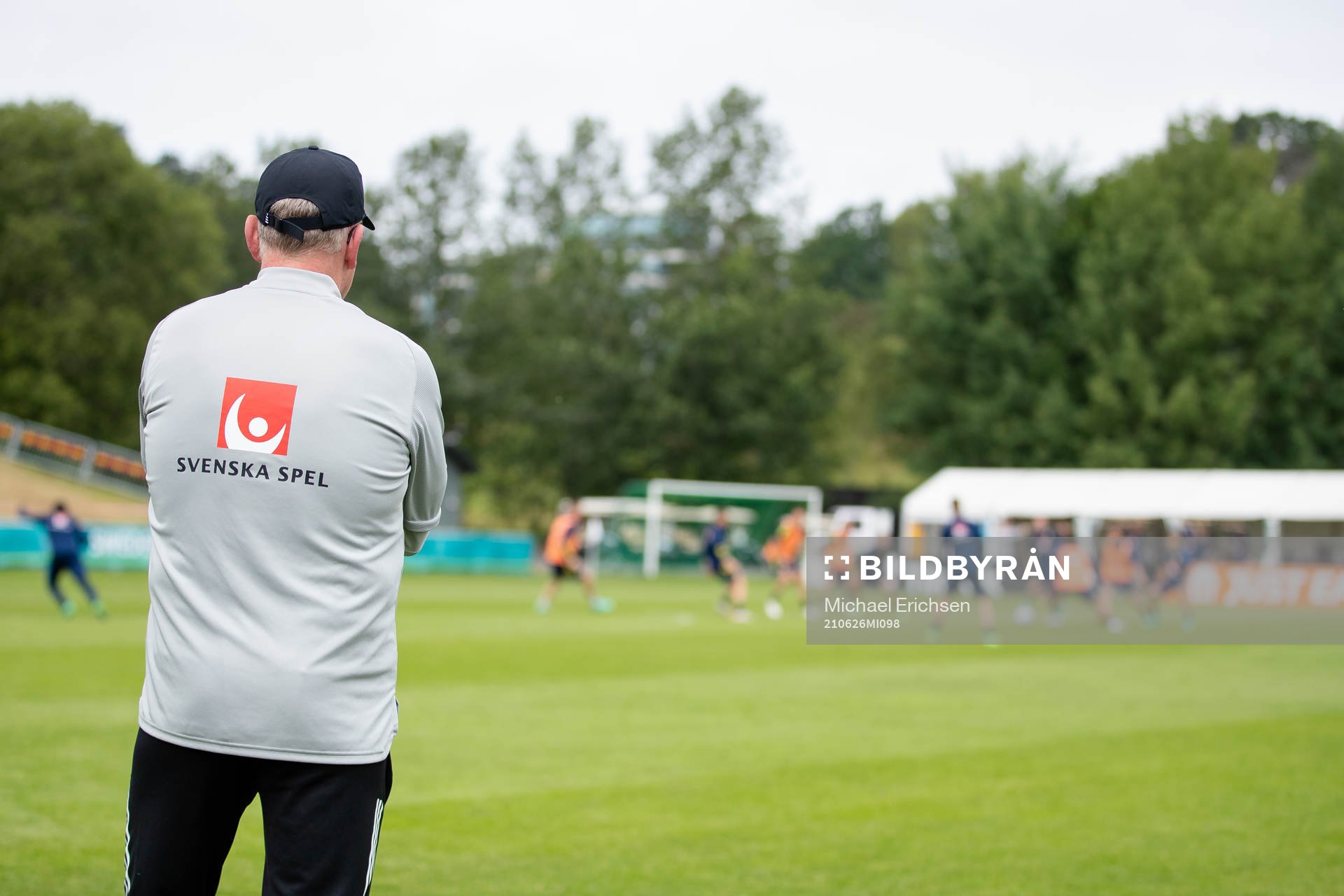 Head coach Janne Andersson of the Swedish national football