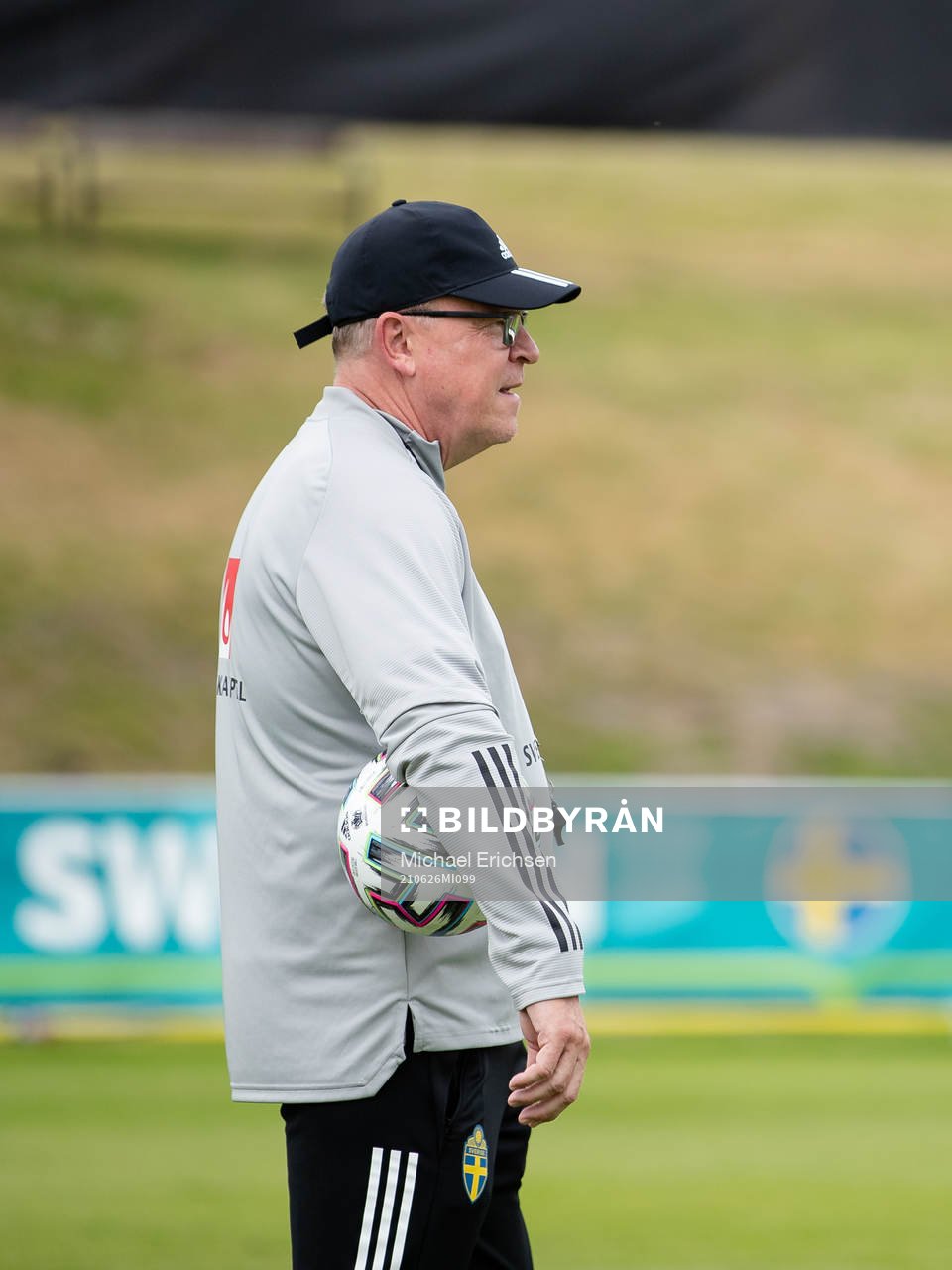 Head coach Janne Andersson of the Swedish national football