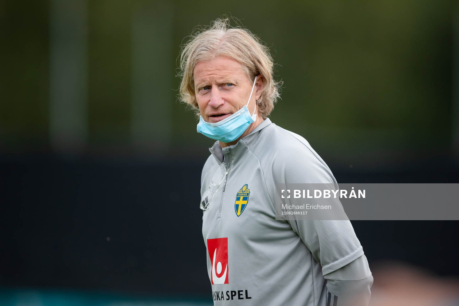 Team manager Stefan Pettersson of the Swedish national
