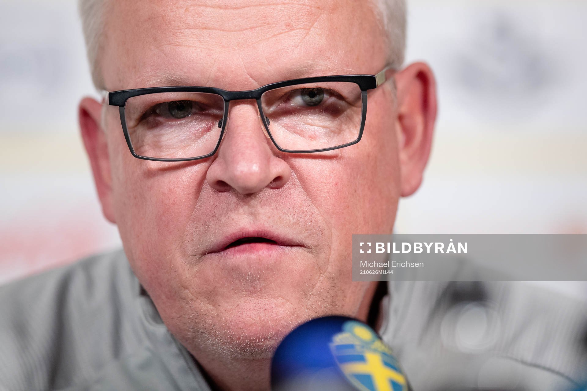 Head coach Janne Andersson of the Swedish national football