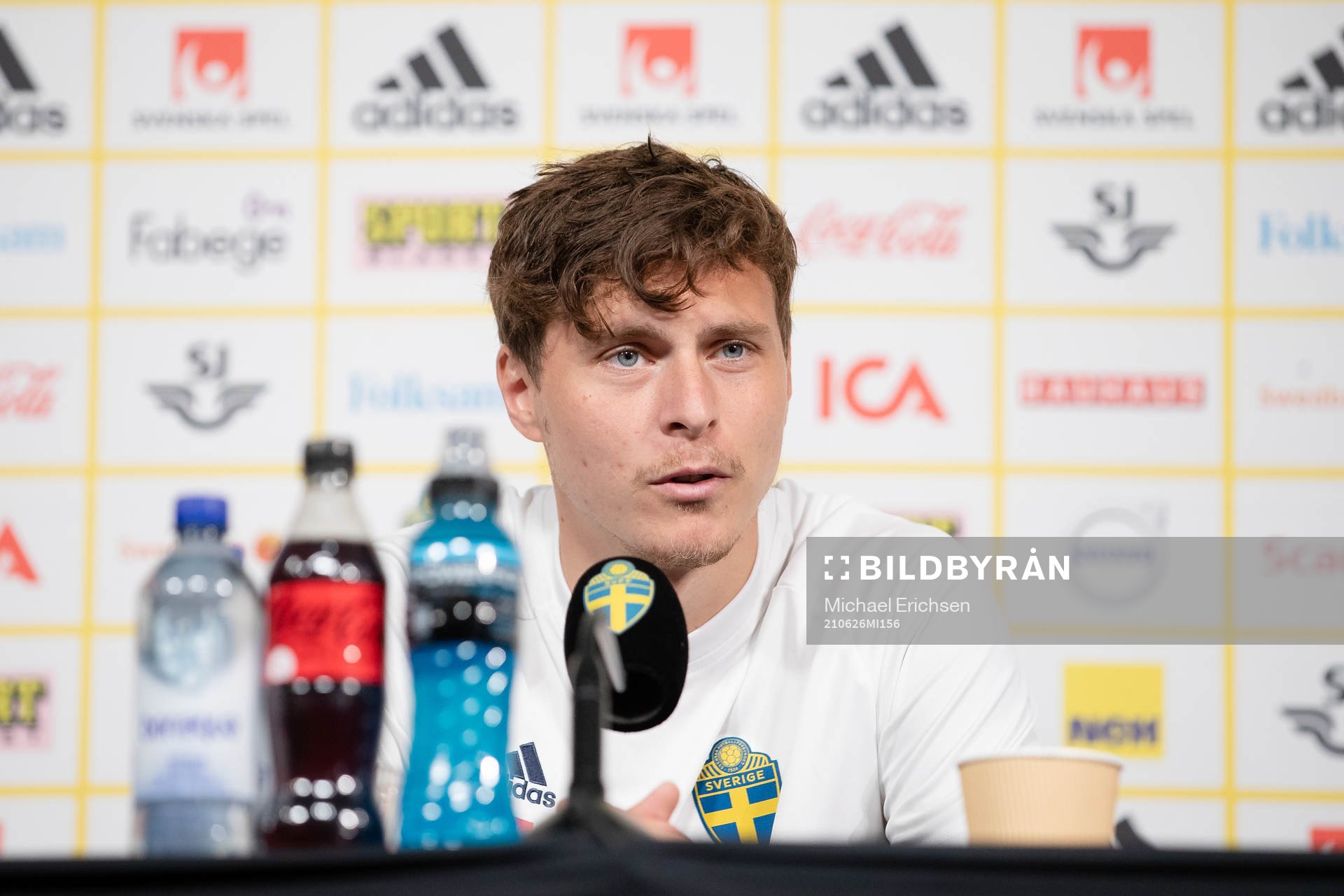 Victor Nilsson Lindelöf of the Swedish national football