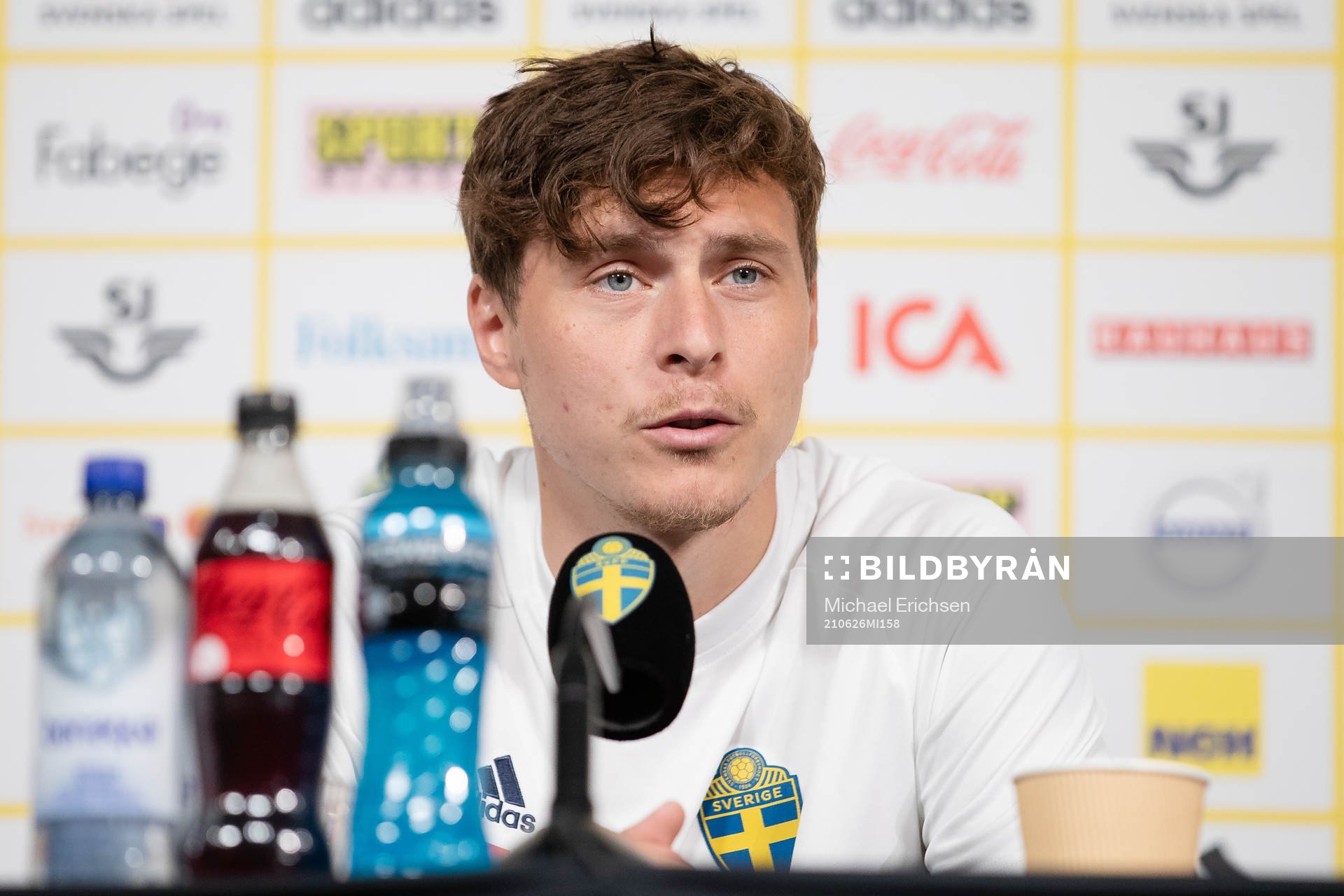 Victor Nilsson Lindelöf of the Swedish national football