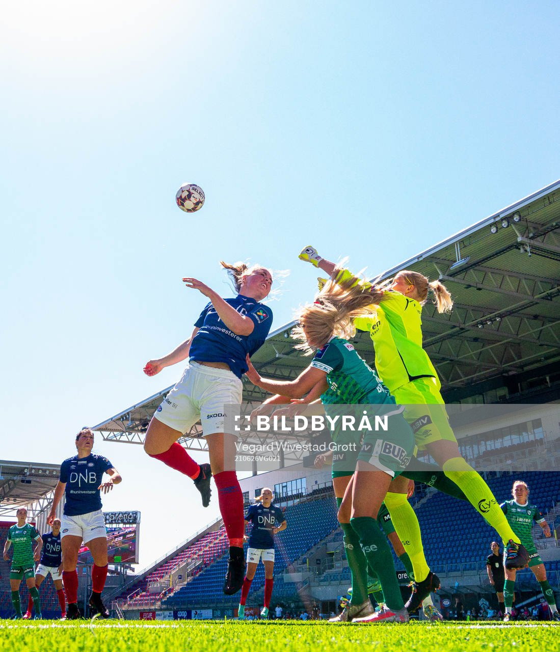 Ingibjörg Sigurdardottir of Vålerenga and goalkeeper
