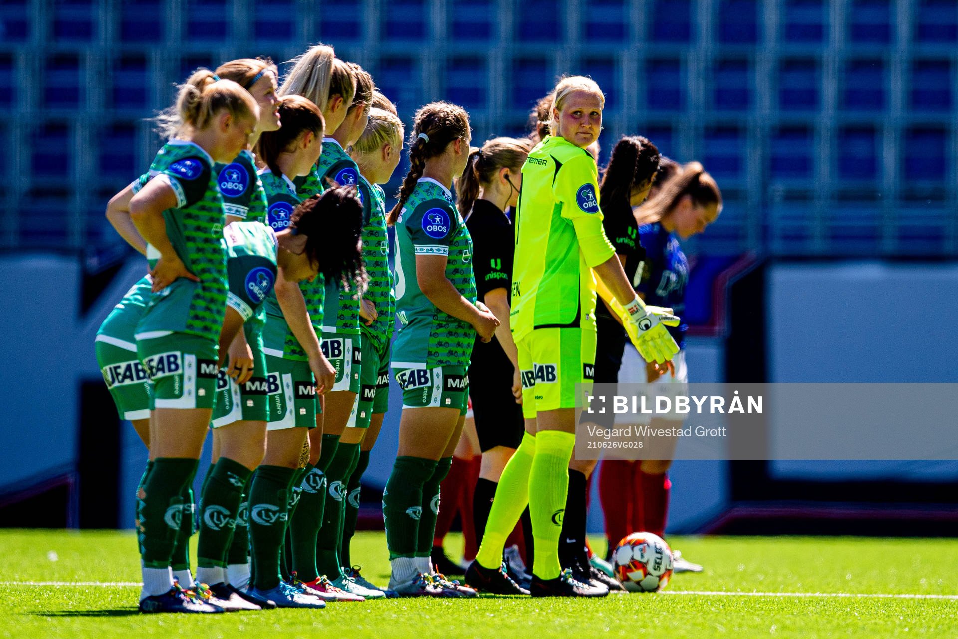Goalkeeper Kathrine Østergaard Larsen of Klepp