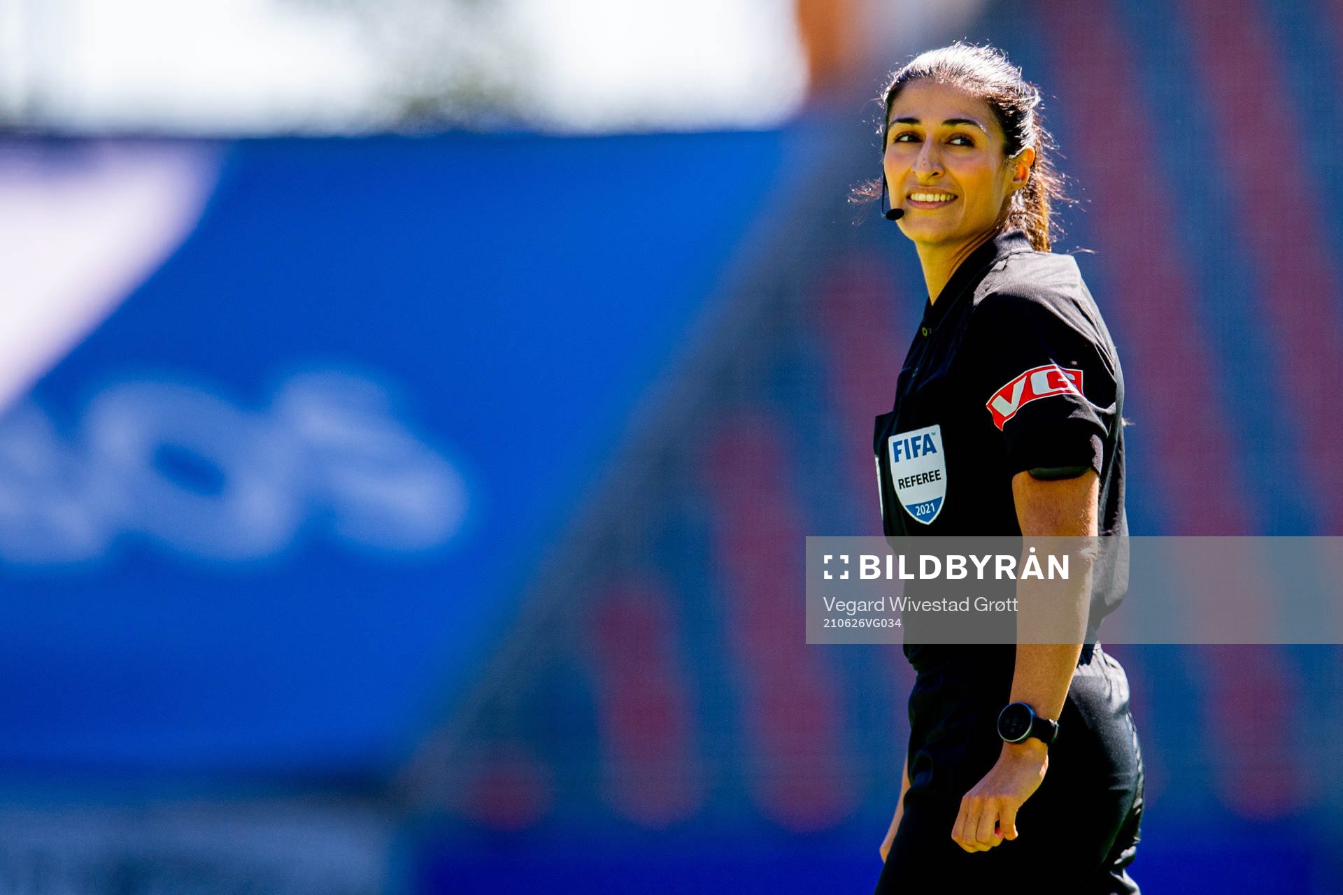 Sarah Fatemeh Zangeneh, referee