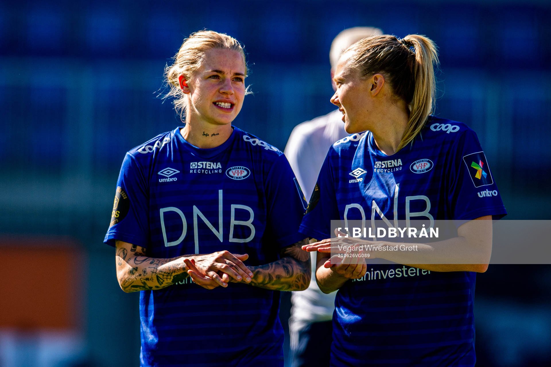 Marie Dølvik Markussen and Synne Sofie Kinden Jensen of