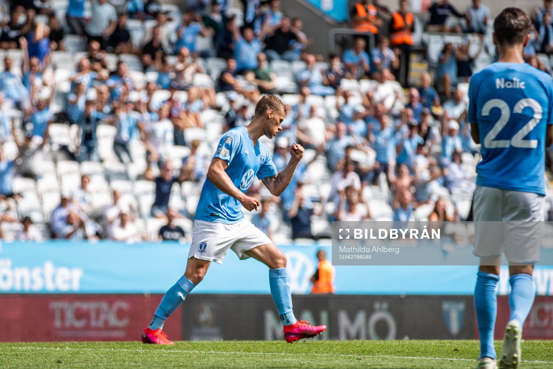 Malmö FFs Felix Beijmo jublar