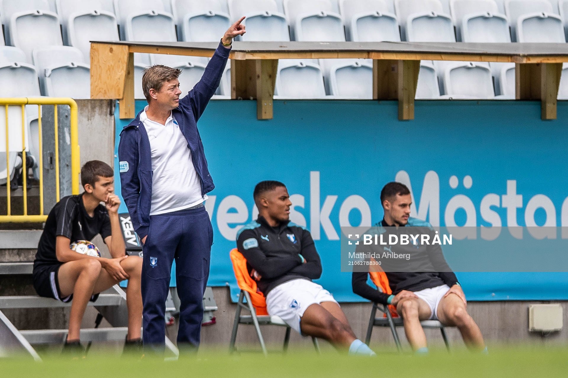 Malmö FFs huvudtränare Jon Dahl Tomasson