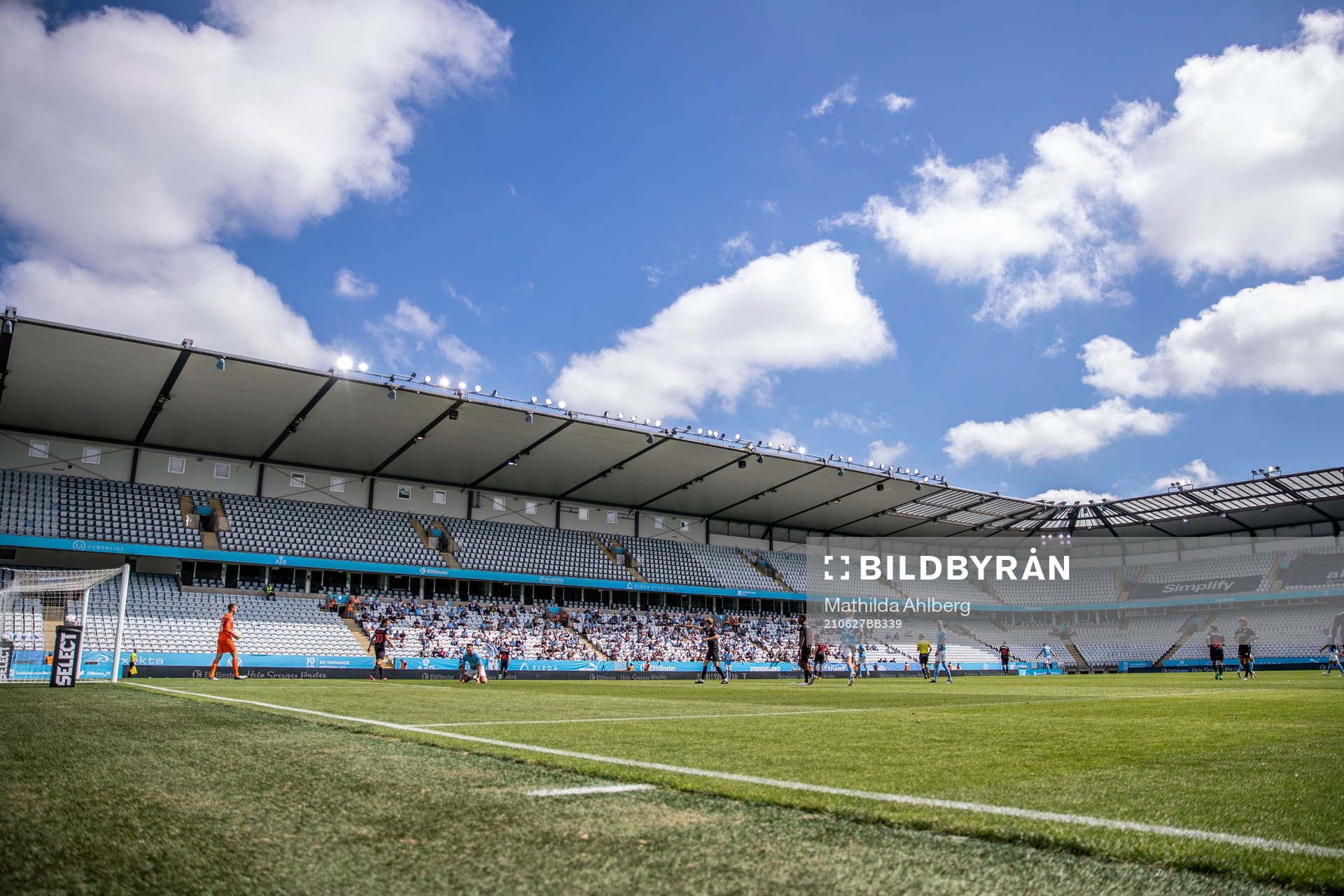 Interör av Eleda Stadion