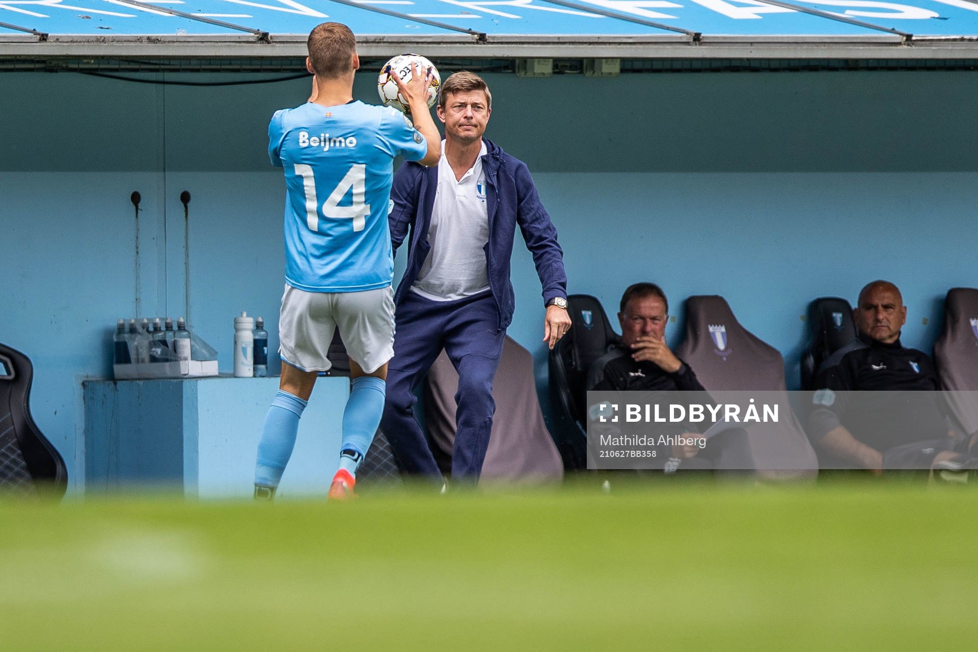 Malmö FFs huvudtränare Jon Dahl Tomasson