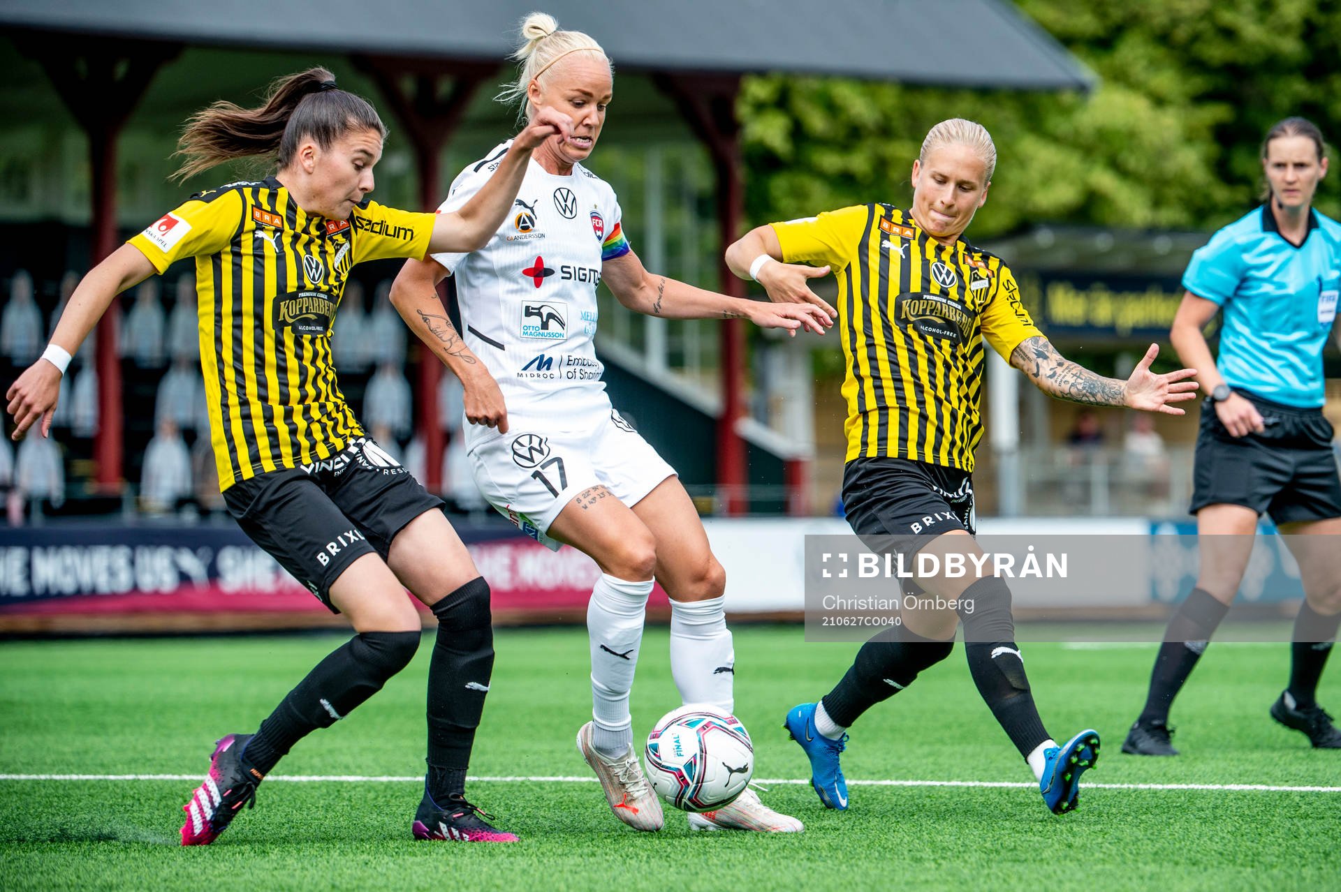 Rosengårds Caroline Seger mot Häckens Anna Julia Csiki