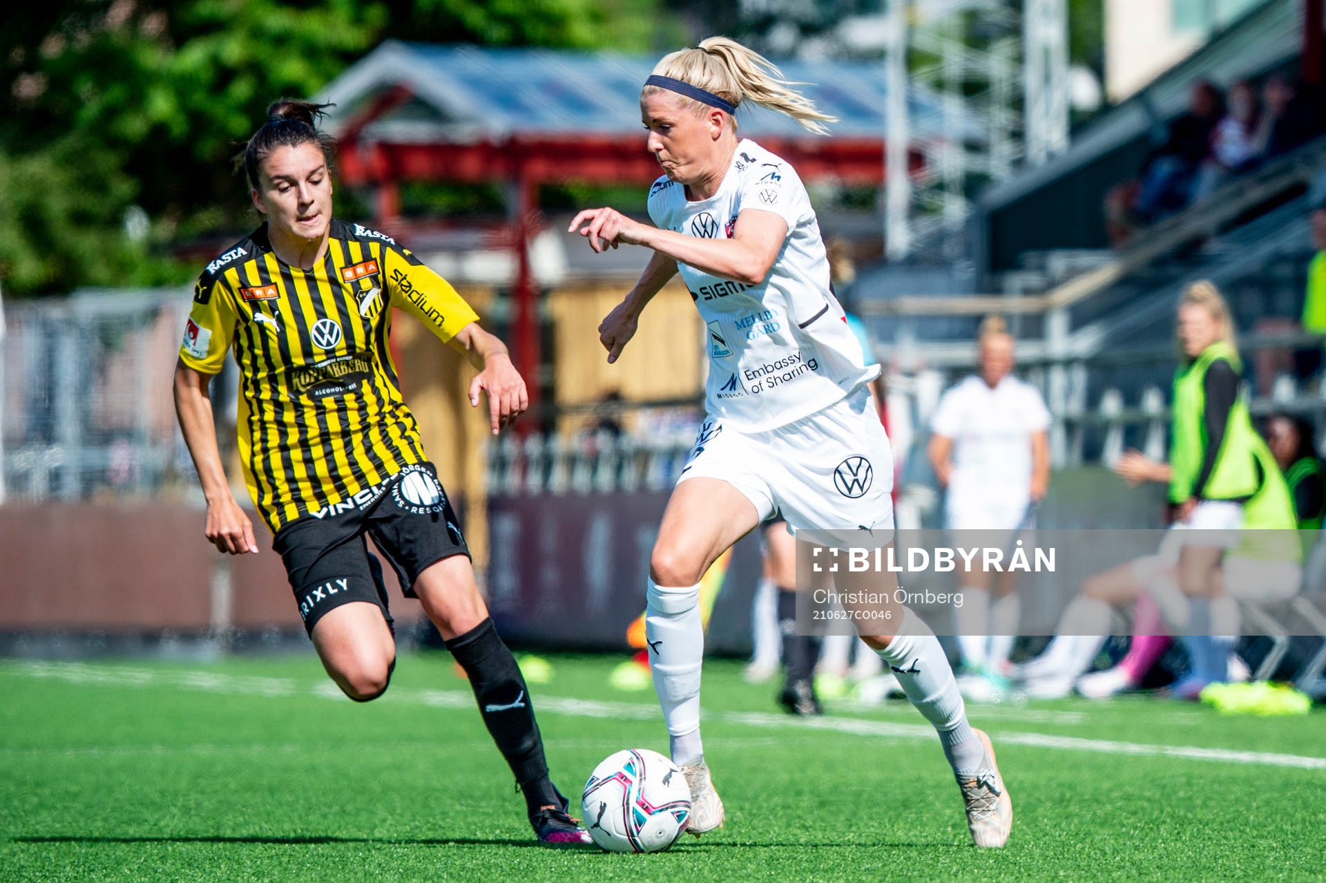Rosengårds Olivia Schough mot Häckens Anna Julia Csiki
