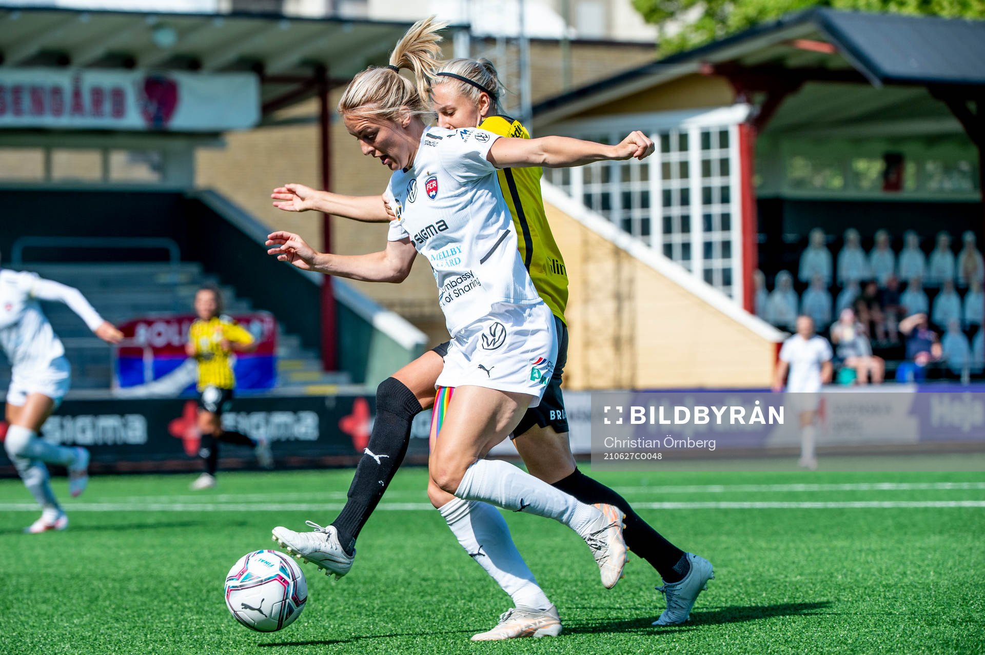 Rosengårds Mimmi Larsson mot Häckens Emma Kullberg