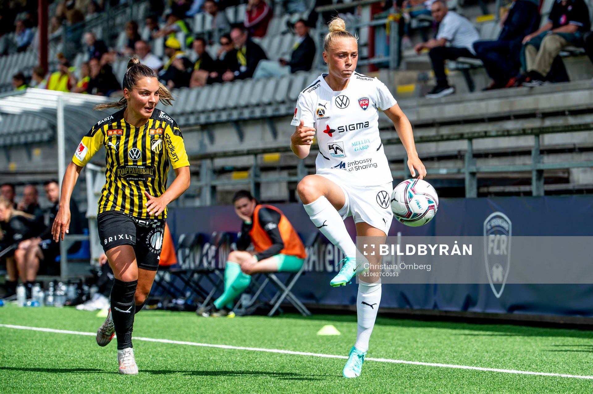 Rosengårds Hanna Bennison mot Häckens Johanna Rytting